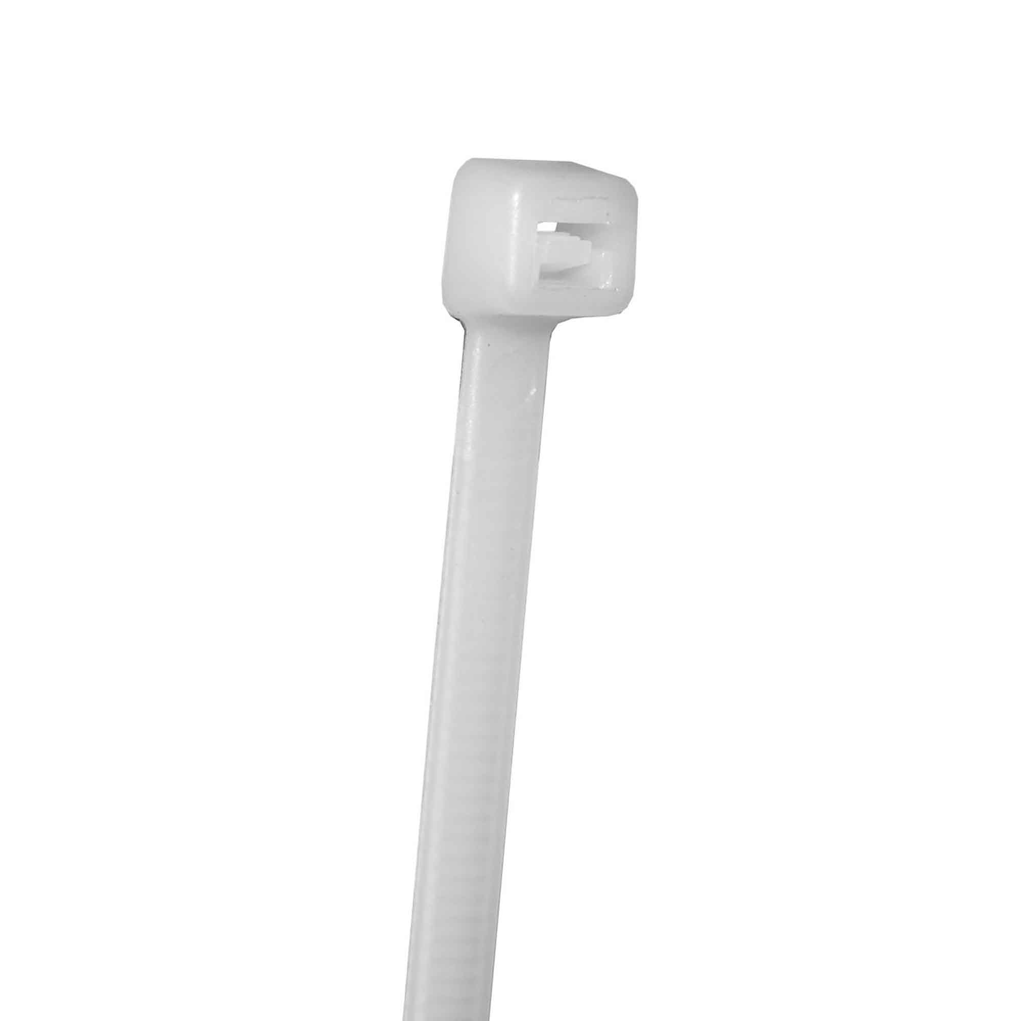 Attache en nylon blanc de 14,5'', 500 unités
