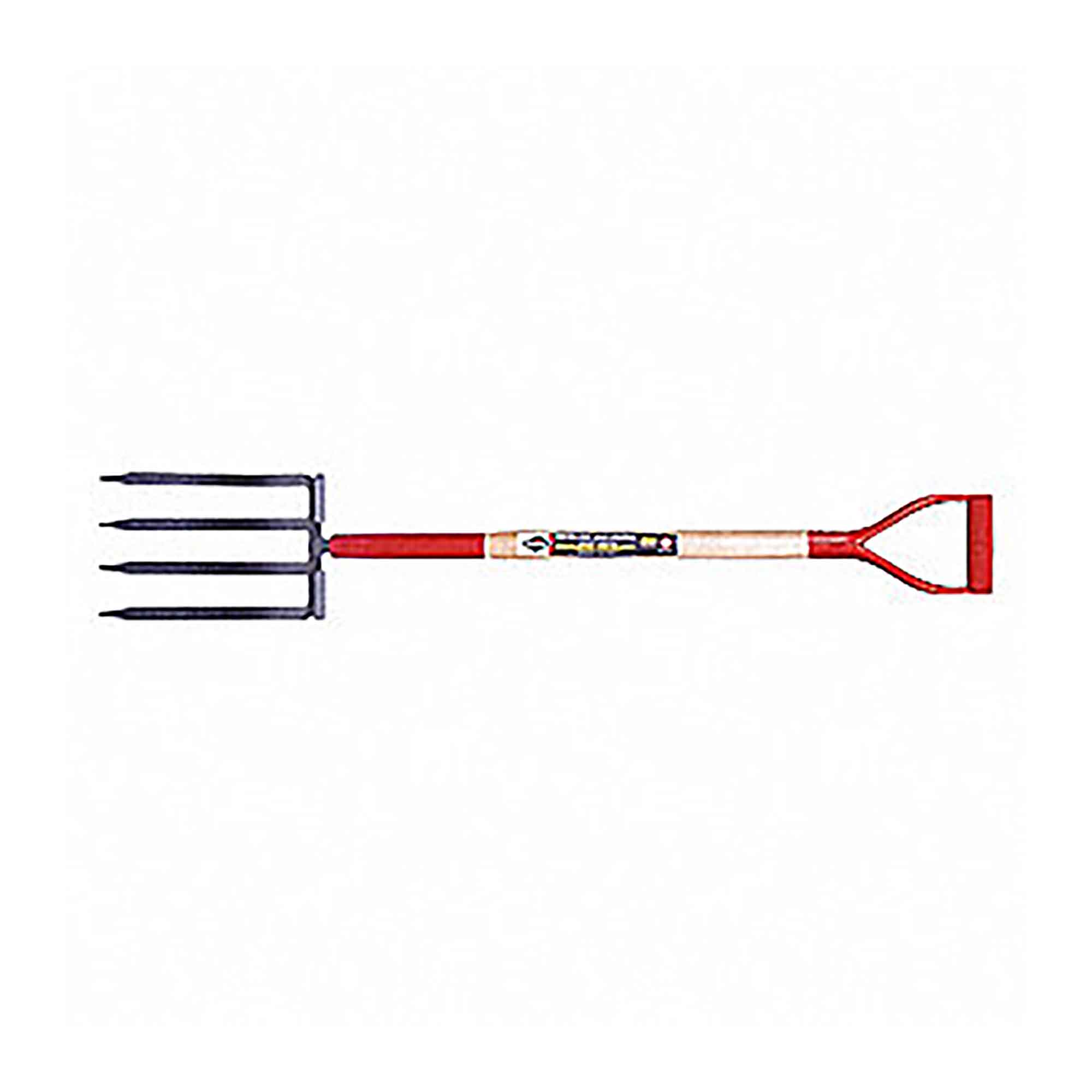 Fourche à bêcher avec appuis-pied Total tools, 4 dents