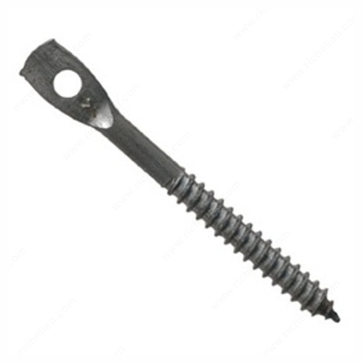 FF - Œillet pour plafond suspendu zingué, 1/4'' x 3'' (emballage de 15)