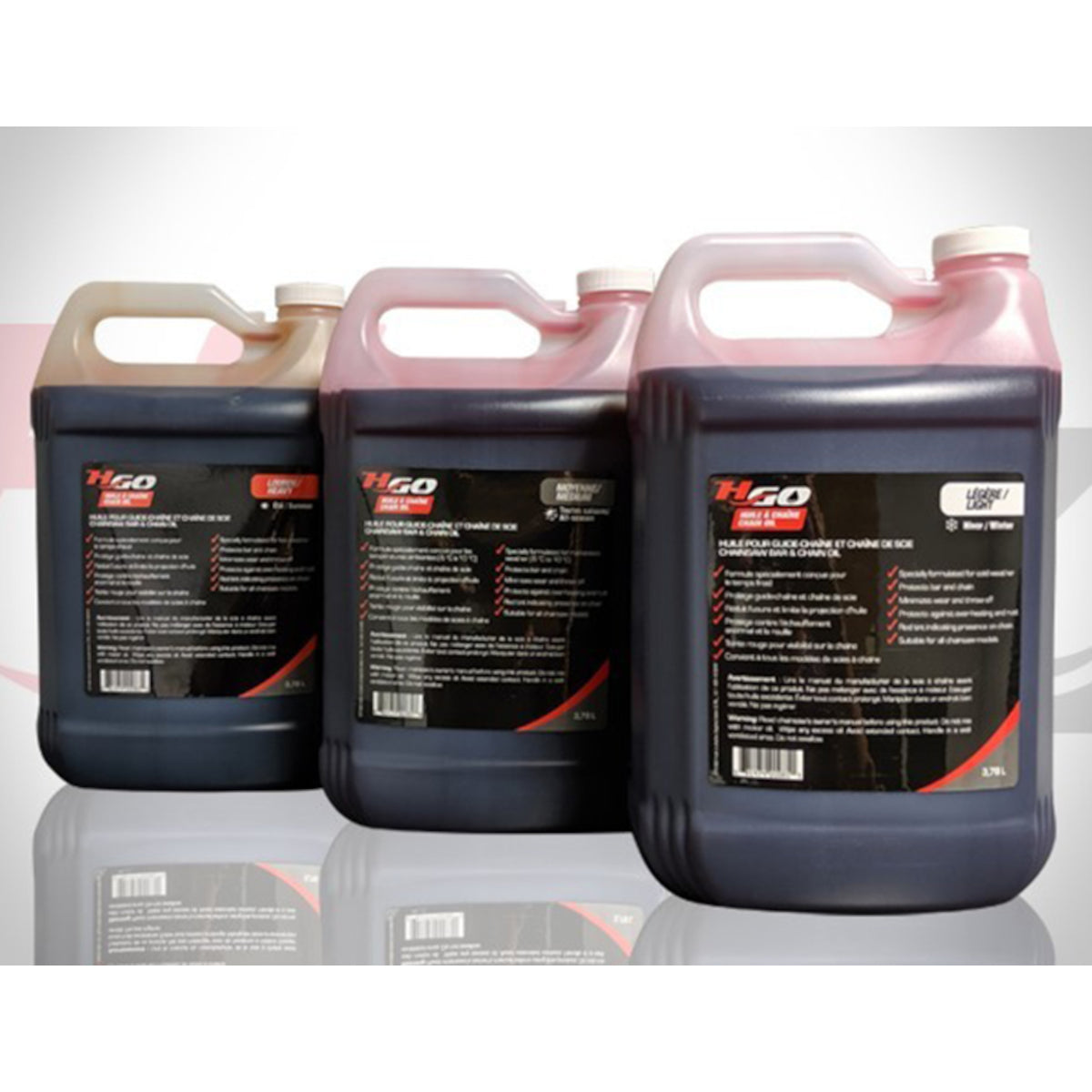 Huile pour tronconneuse, H-Go, Hiver, 3,78 litres