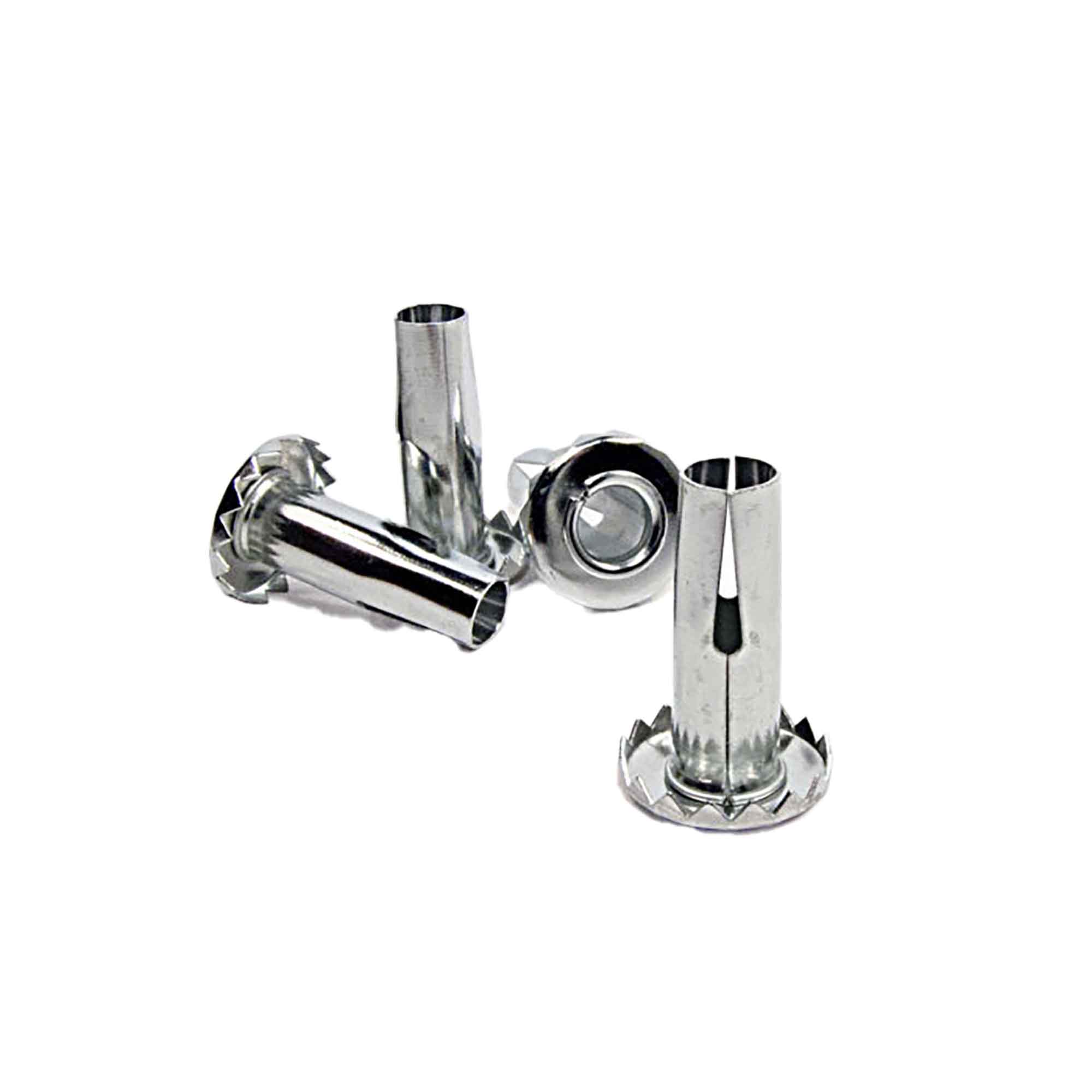 Douille en métal pour roulette 5/16'' (emballage de 4)