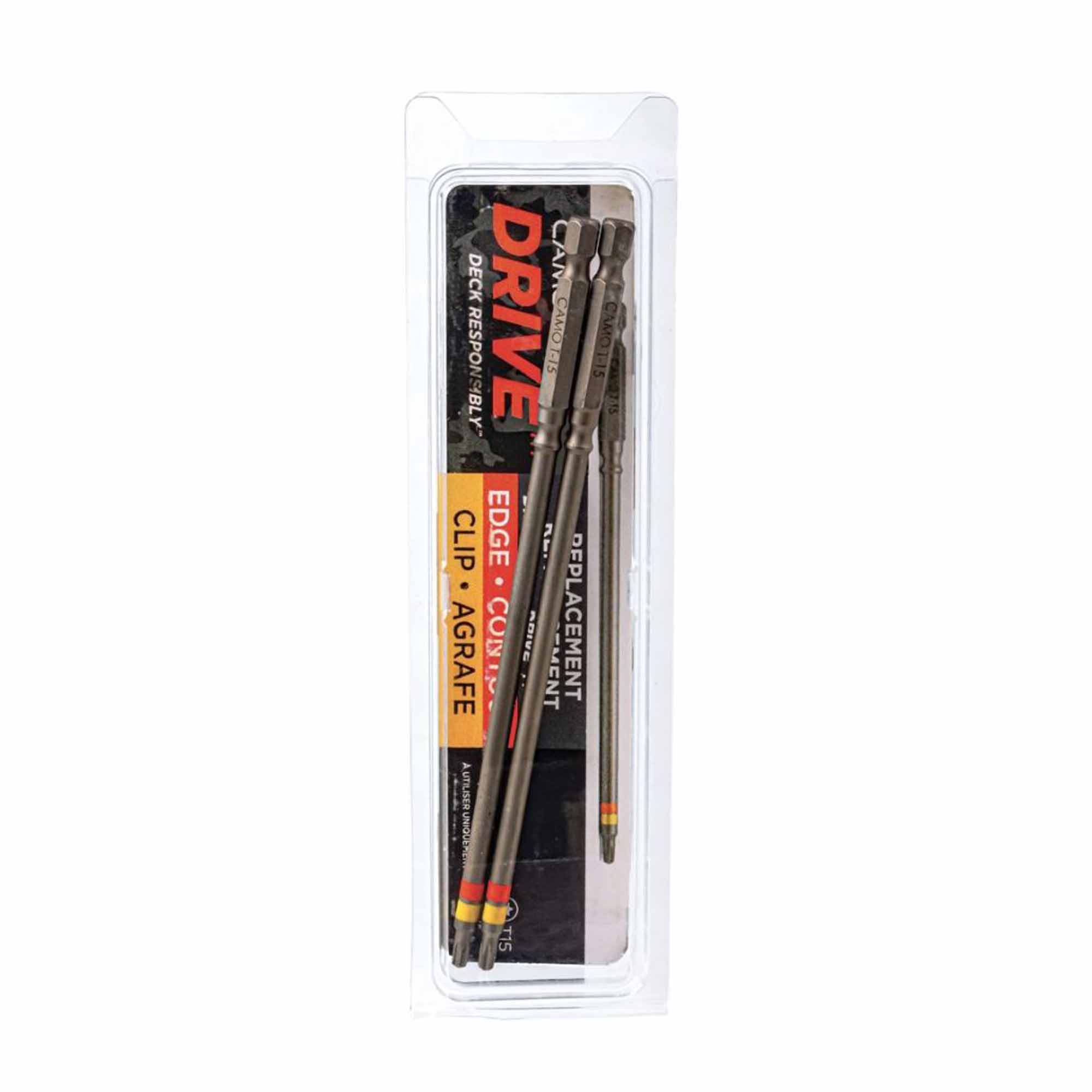 Embout étoile long T-15 pour perceuse, ensemble de 2 unités