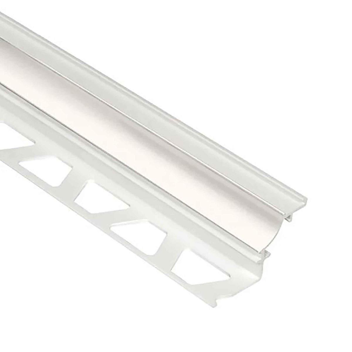 Moulure profil de joint périphérique en PVC blanc, 3/8''