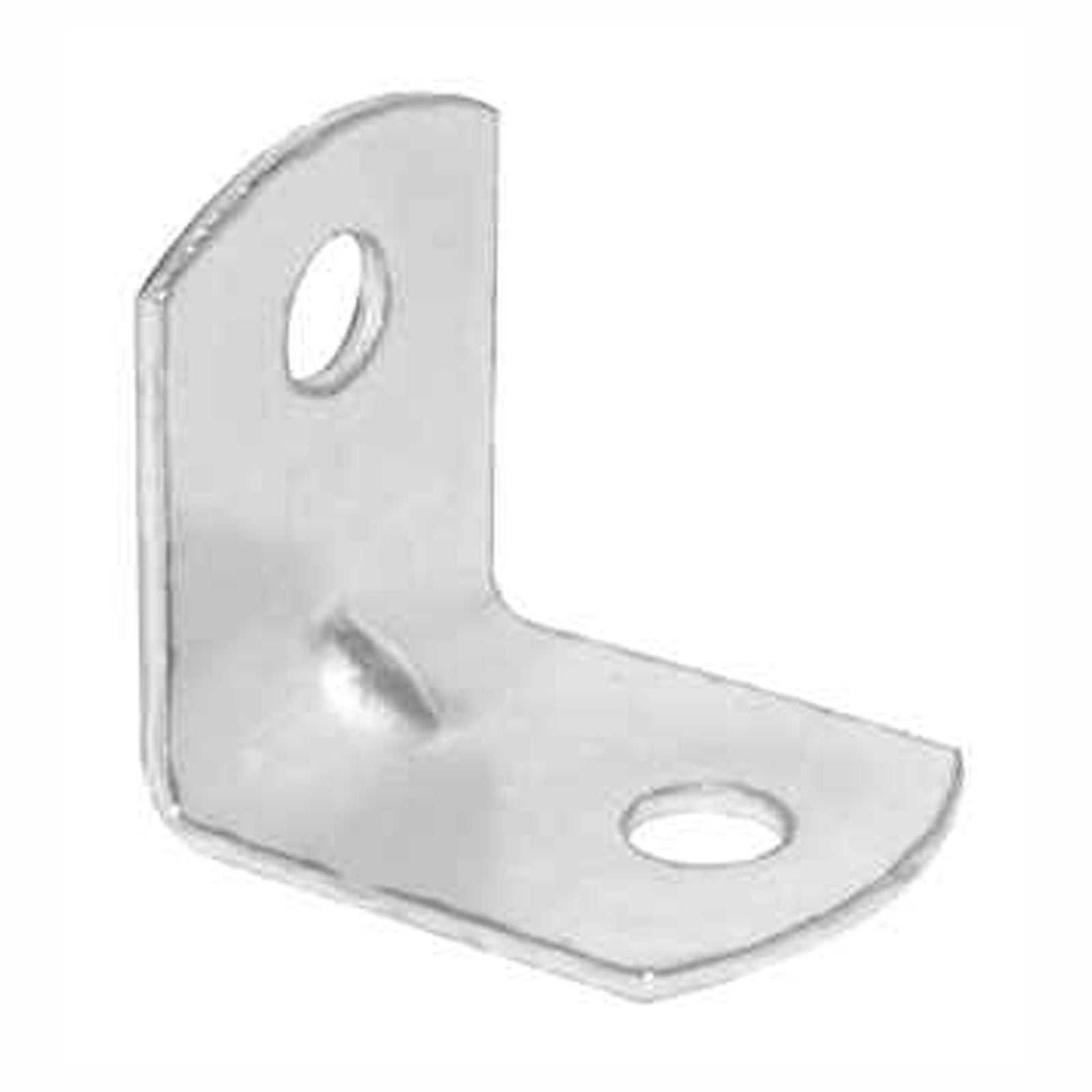 AA - Équerre de coin carrée, zinc, 3/4'' x 3/4'' (emballage de 10)