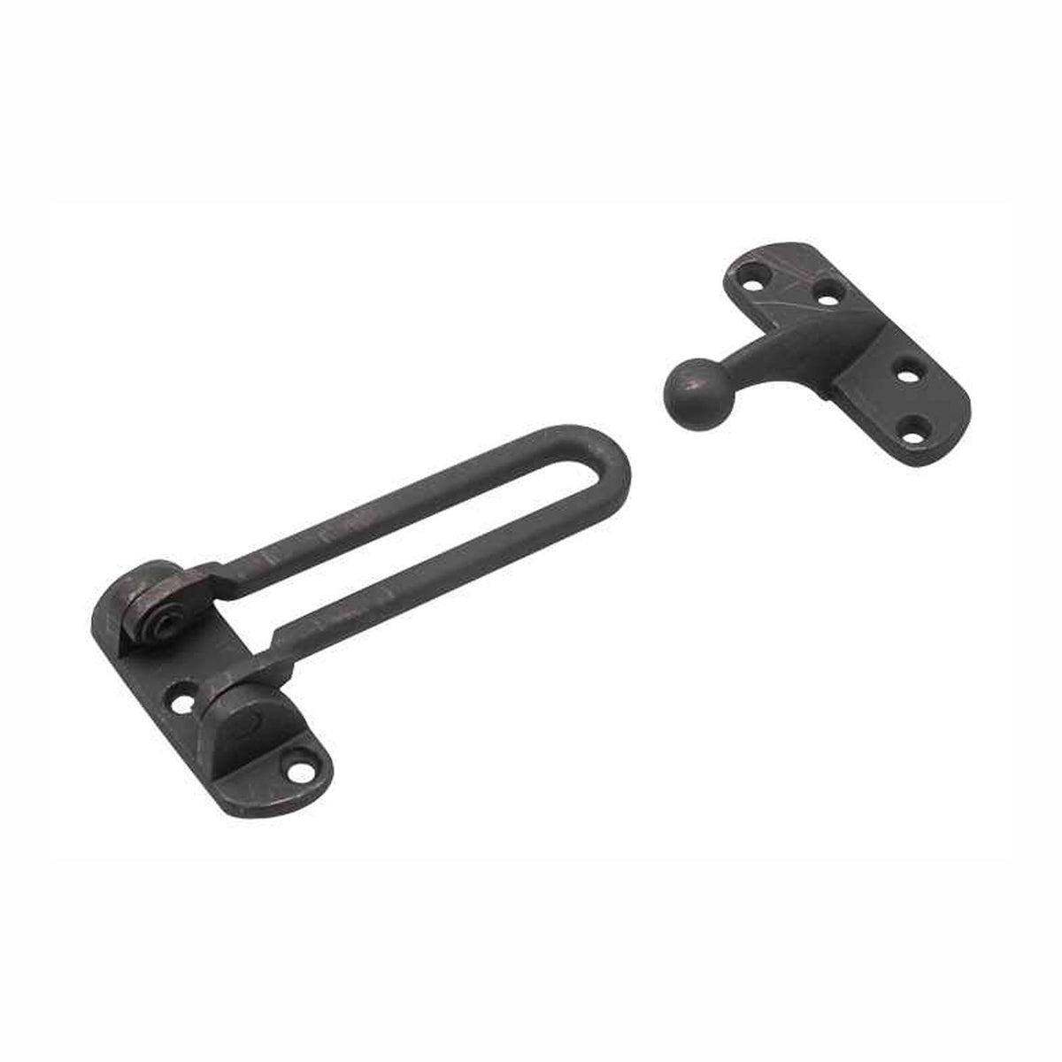 Loquet de sécurité, chrome satiné