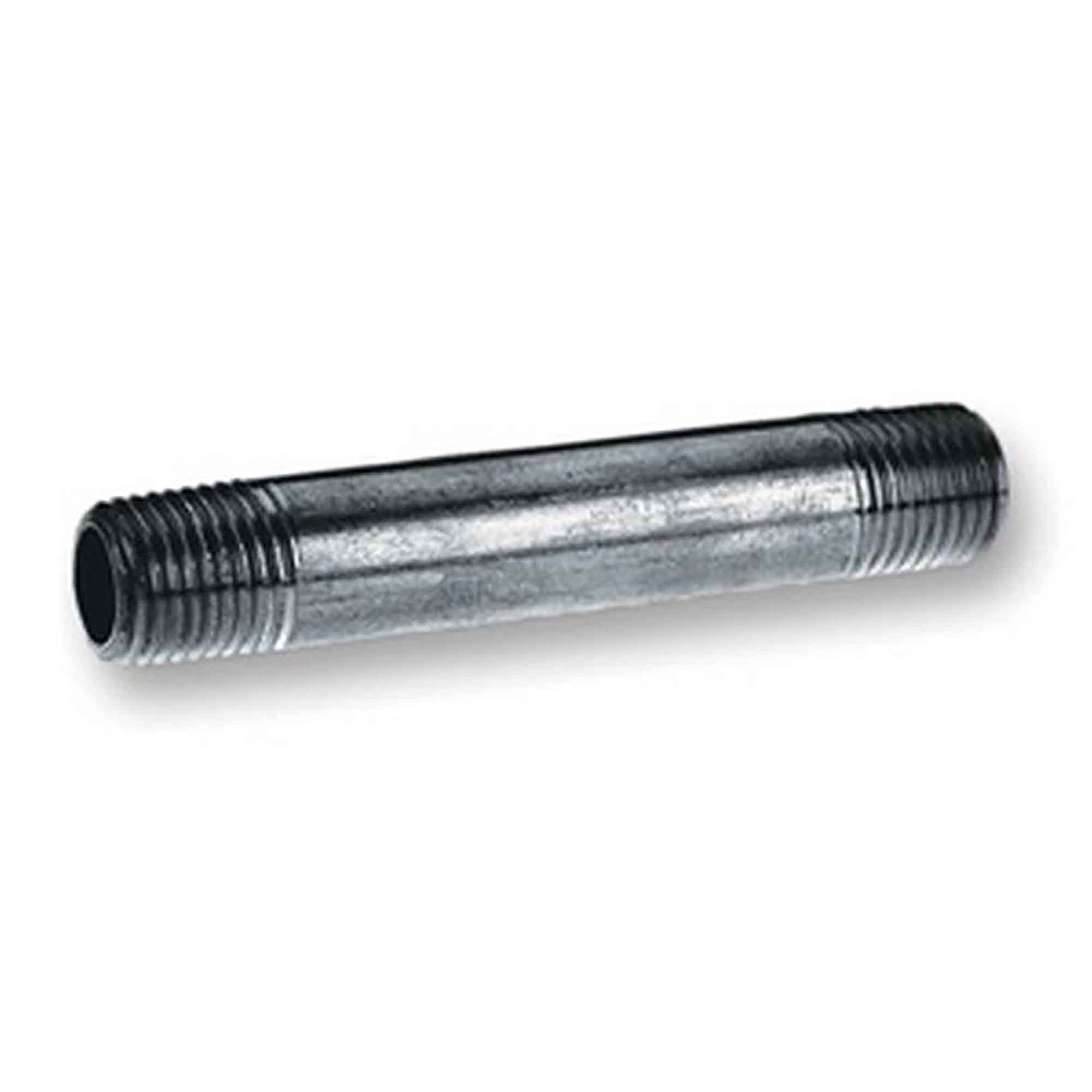Mamelon en acier galvanisé, 1-1/4" x 2"