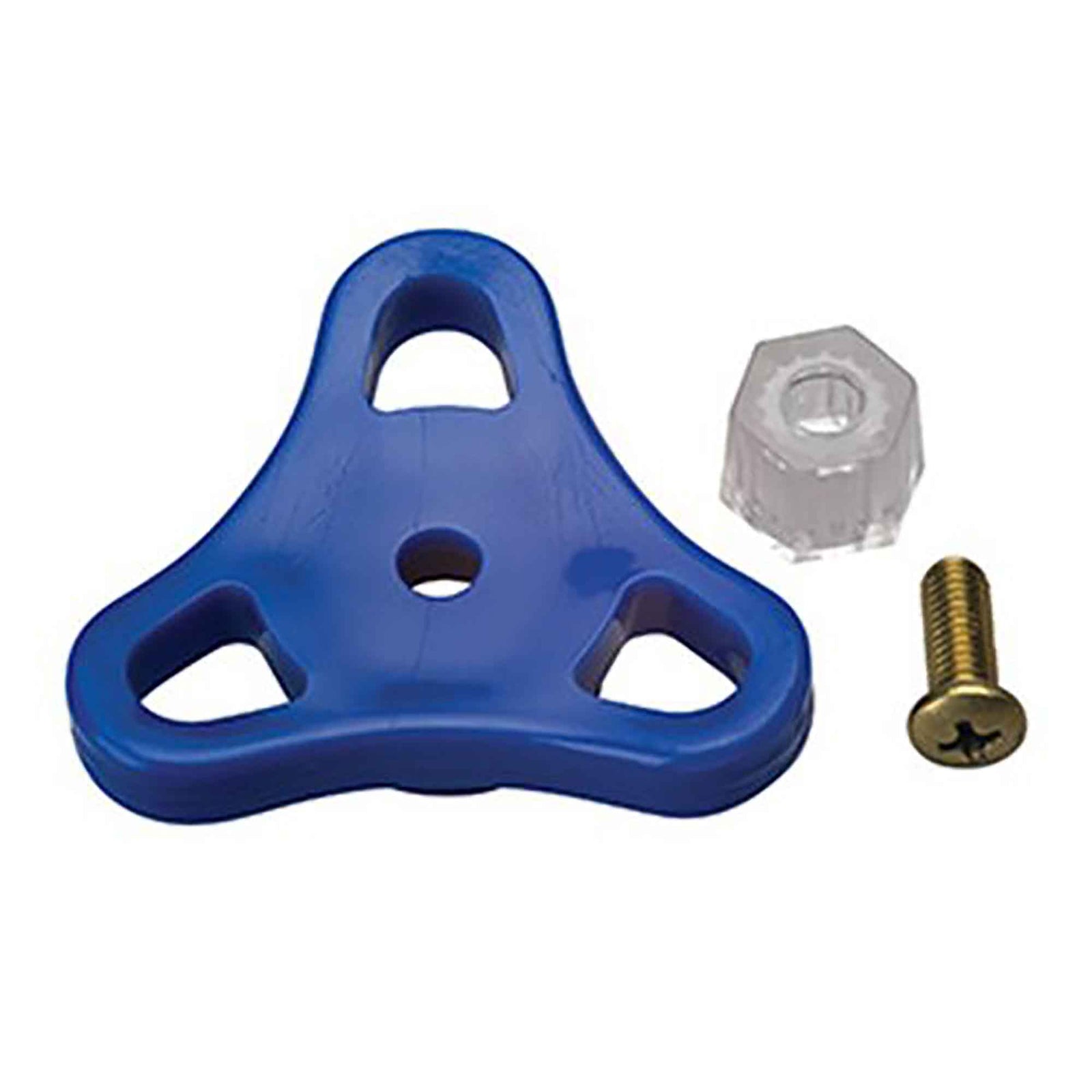 Poignée bleue pour salle de lavage