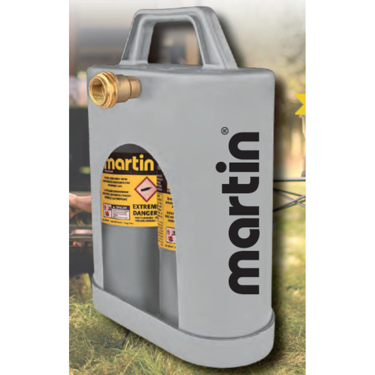 Porte-réservoire de propane 2 x 1 lbs