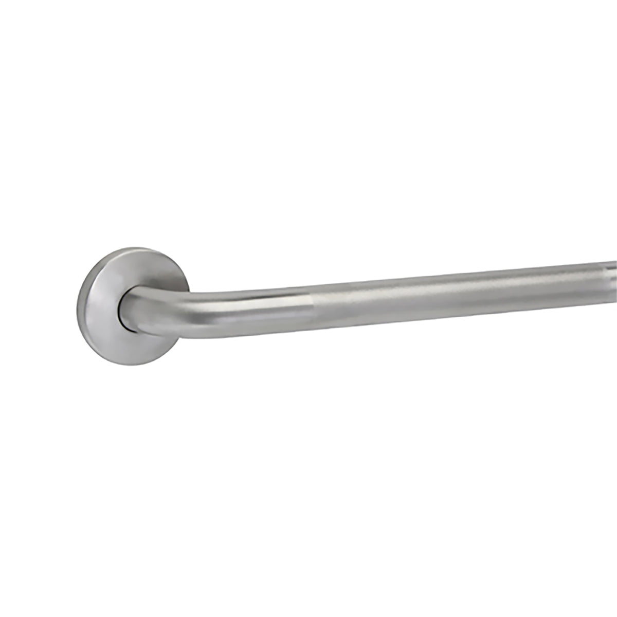 Barre d&#39;appui en acier inoxydable en chrome martelé 1-1/4x24&quot;