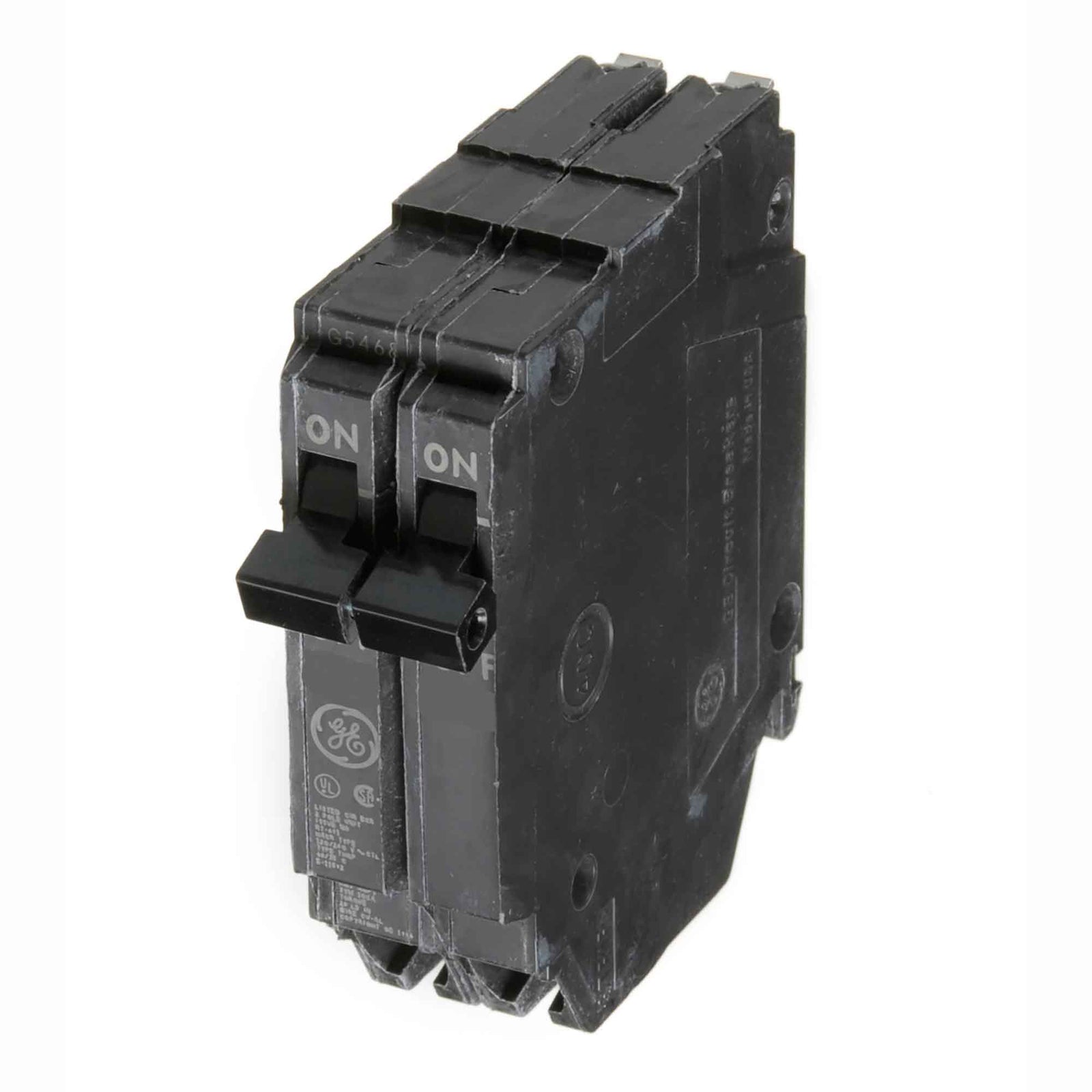 Disjoncteur bipolaire GE noir , 40 A