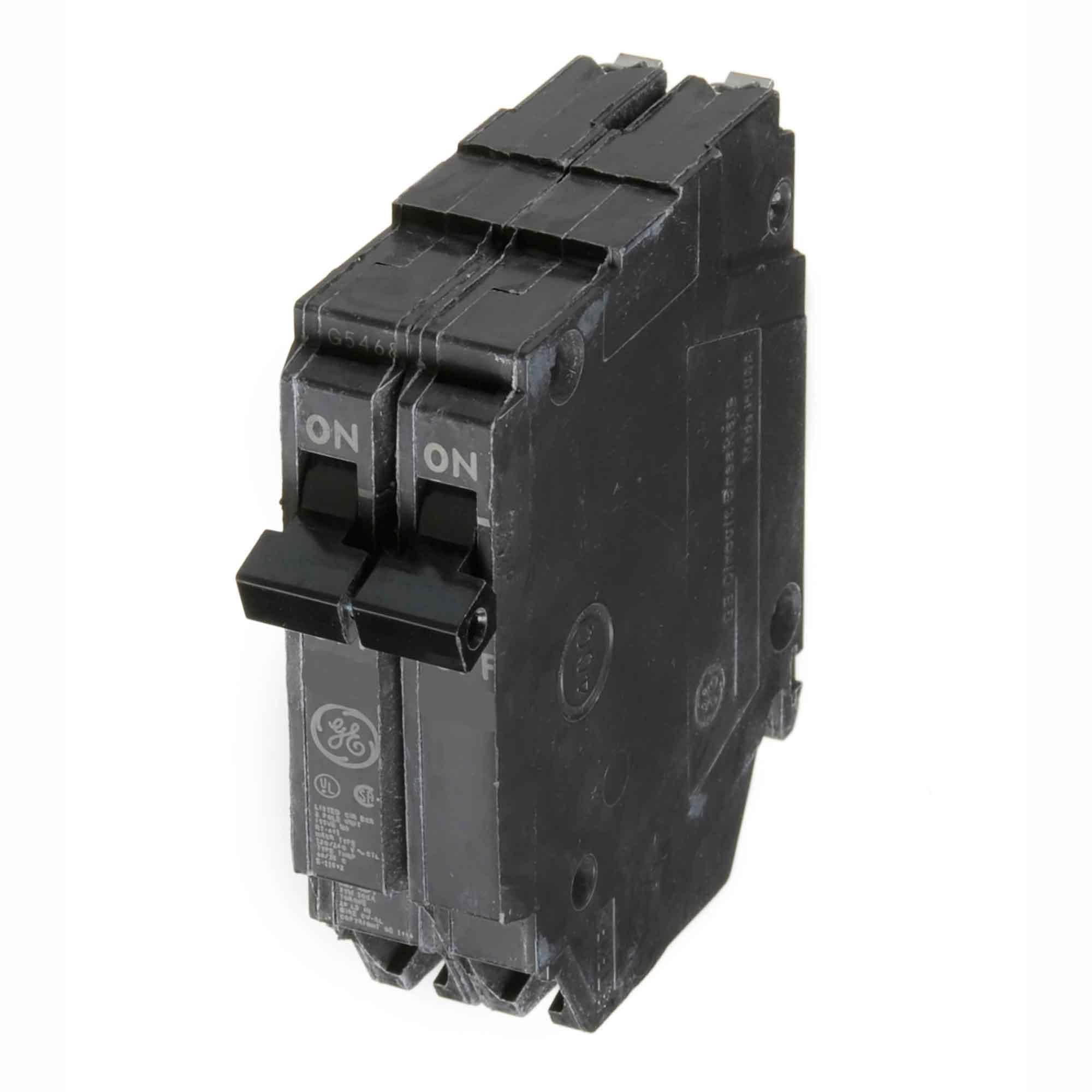 Disjoncteur bipolaire GE noir , 40 A