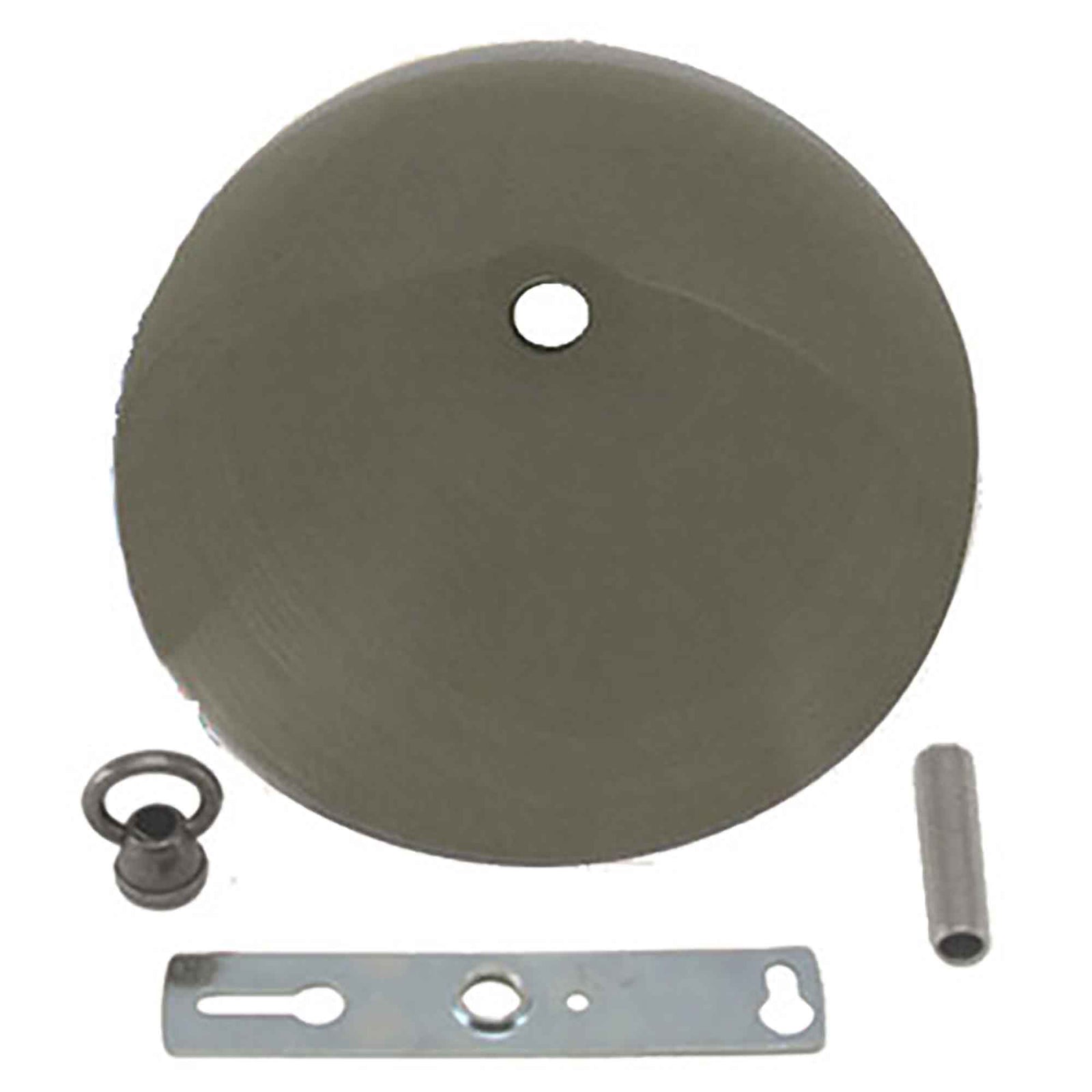 Couvercle pour plafond blanc pour suspension sur chaine, 5''