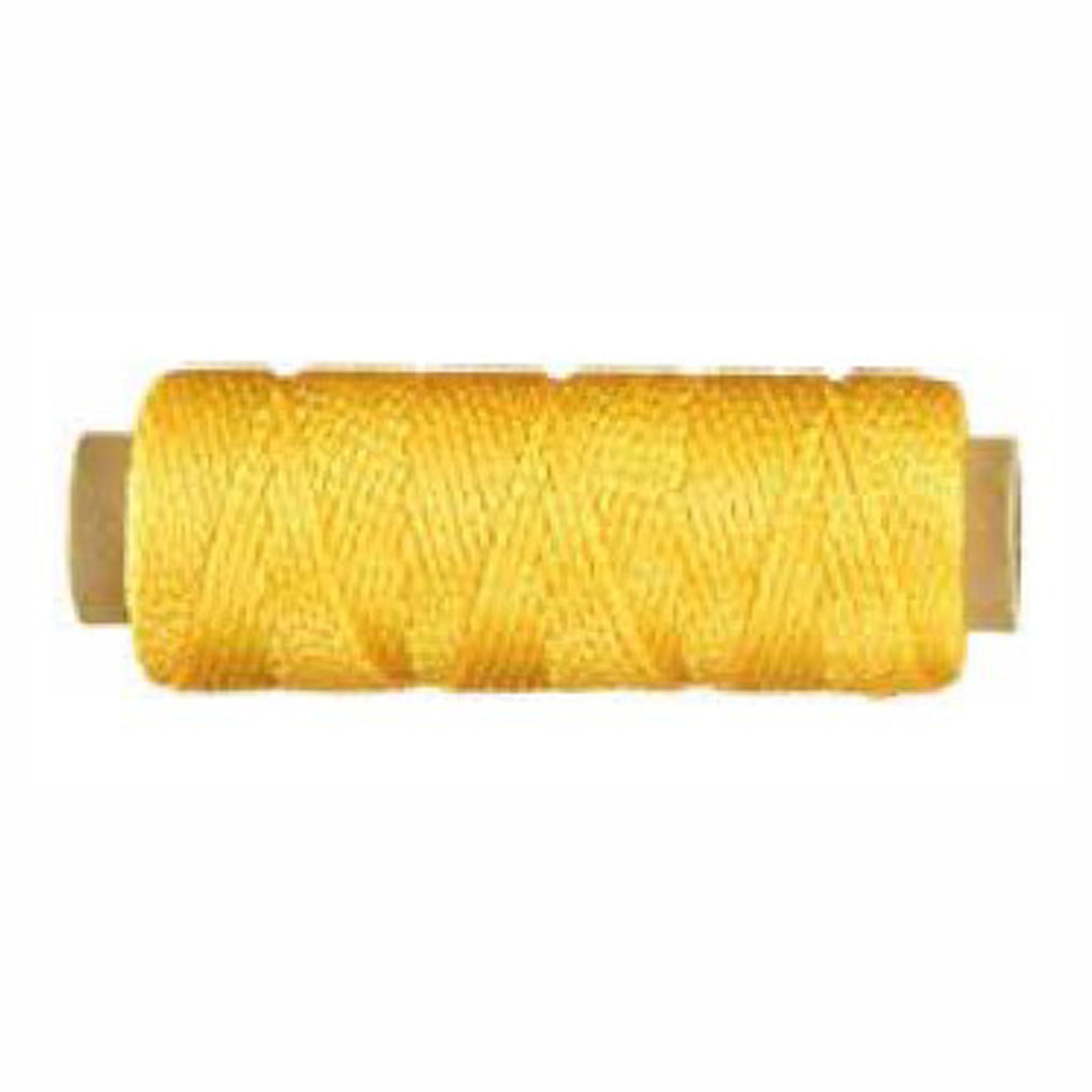 Cordeau en nylon tressé, jaune, 500'