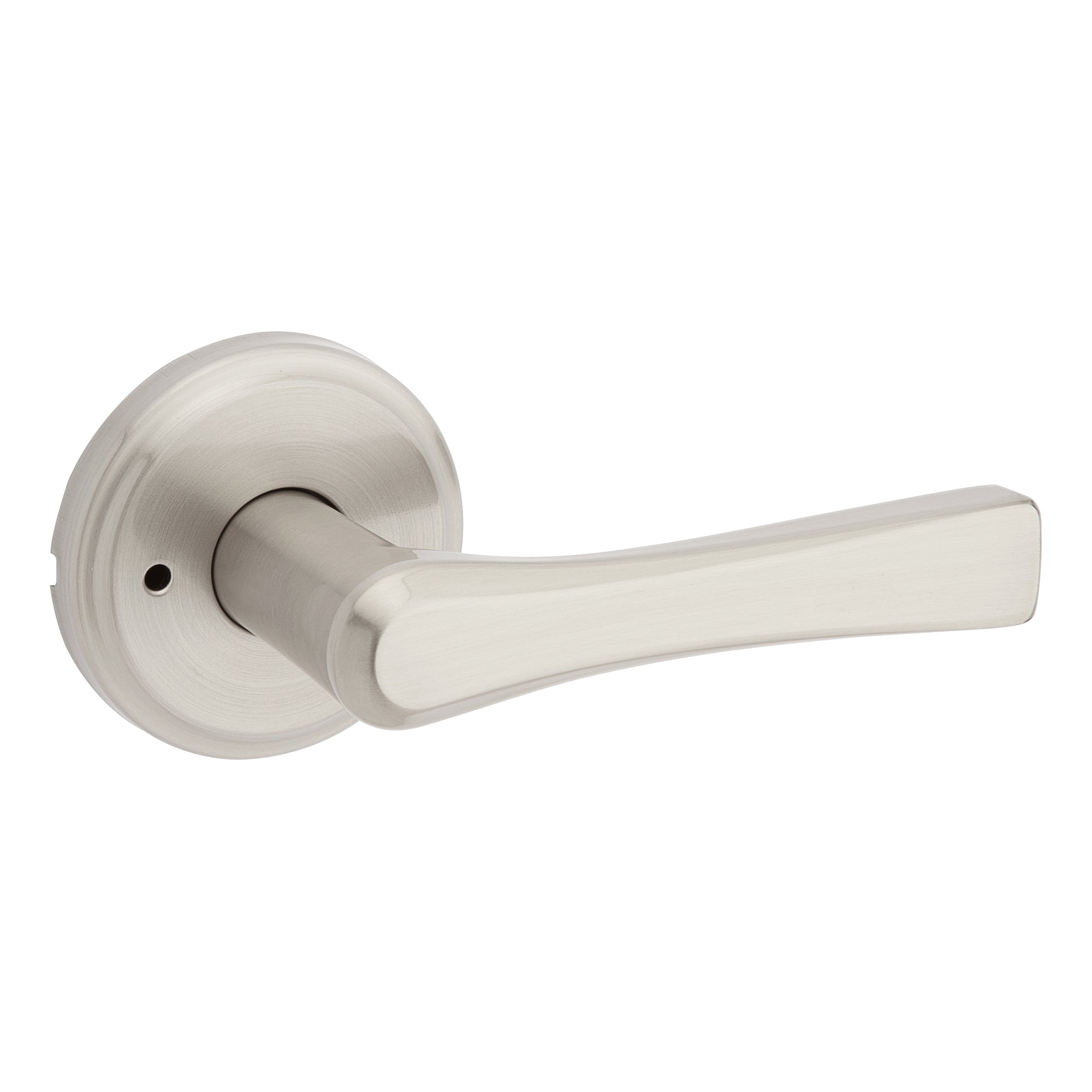 Levier privée Round Katella, nickel satiné