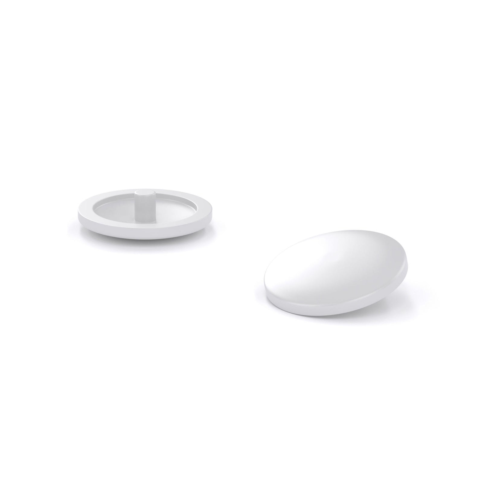 Cache vis en plastique pour embout carré #1, emballage de 25 unités