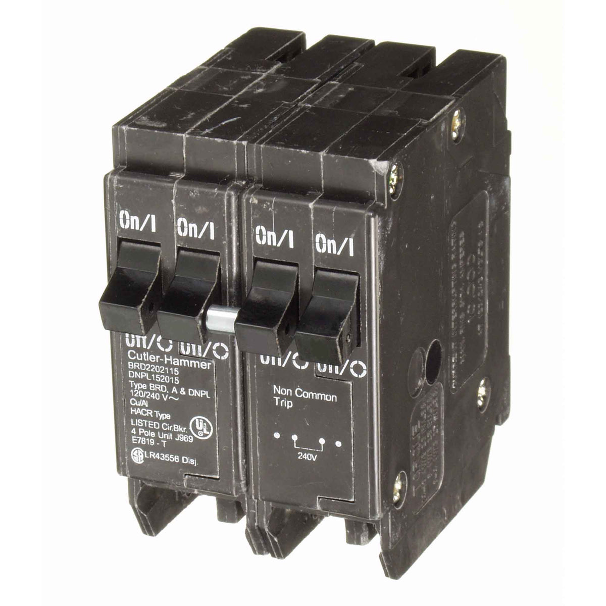 Disjoncteur BR QUAD unipolaire/bipolaire , 15 A/30 A