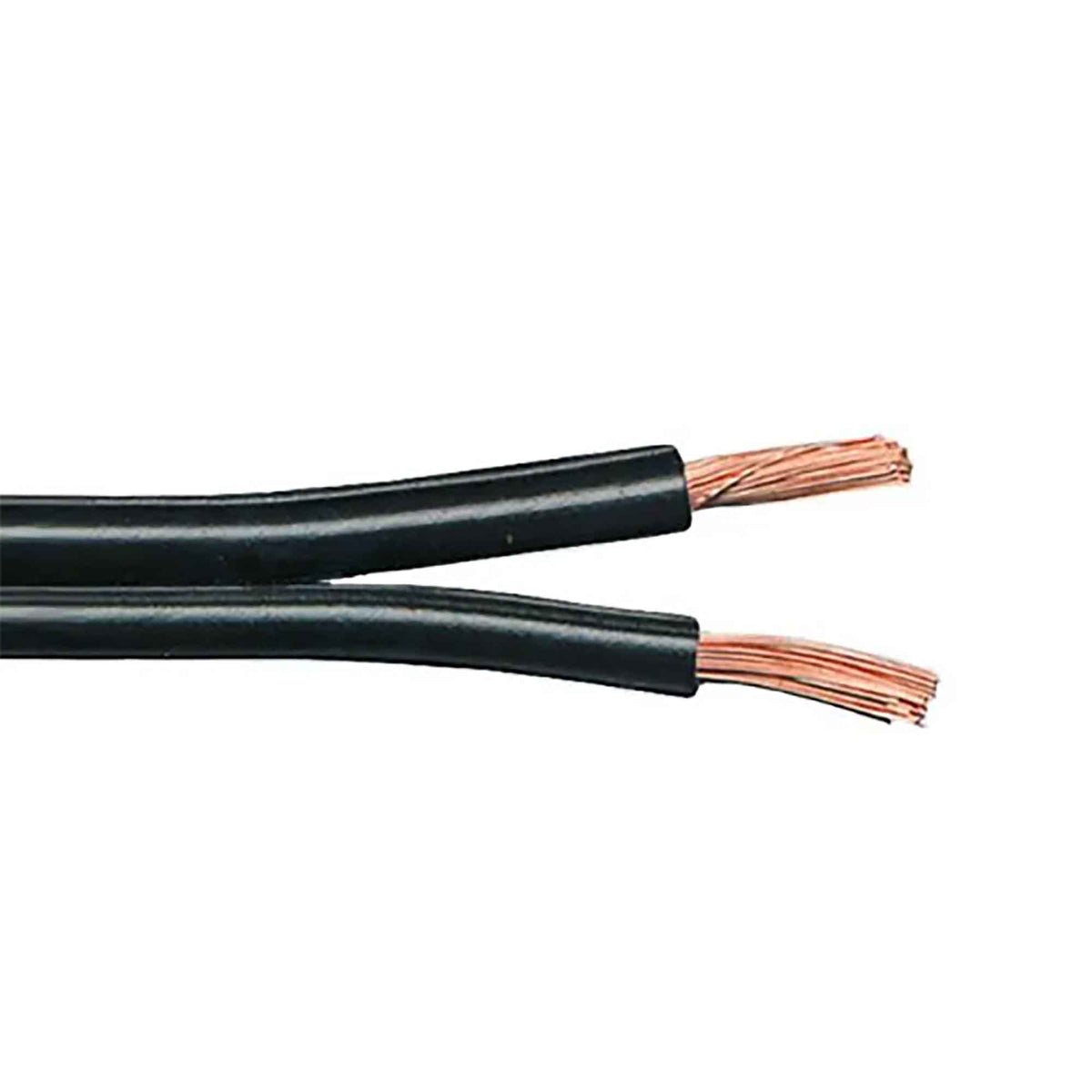 Fil plat multibrin, basse tension, 18-2, brun, 75 m