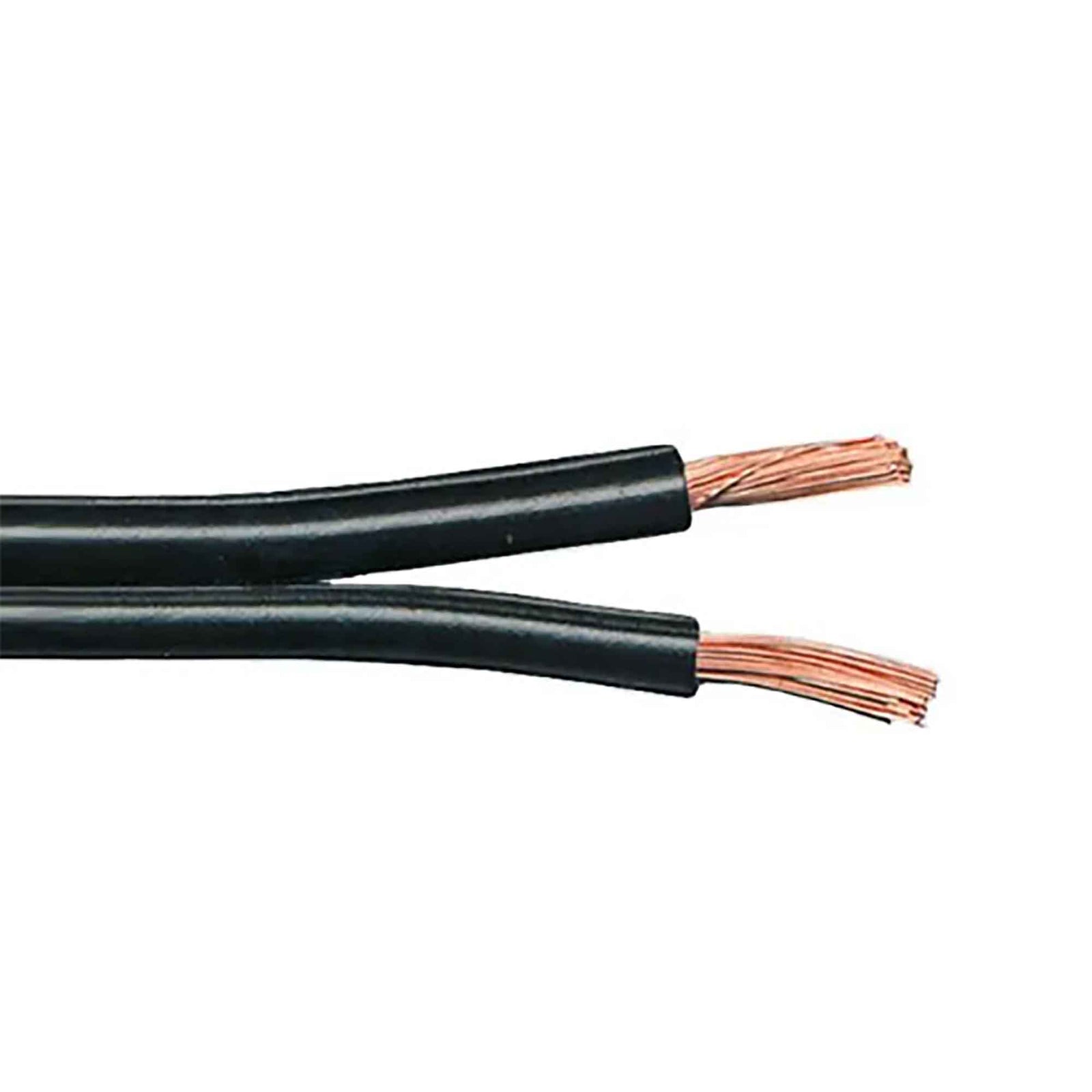 Fil plat multibrin, basse tension, 18-2, brun, 75 m