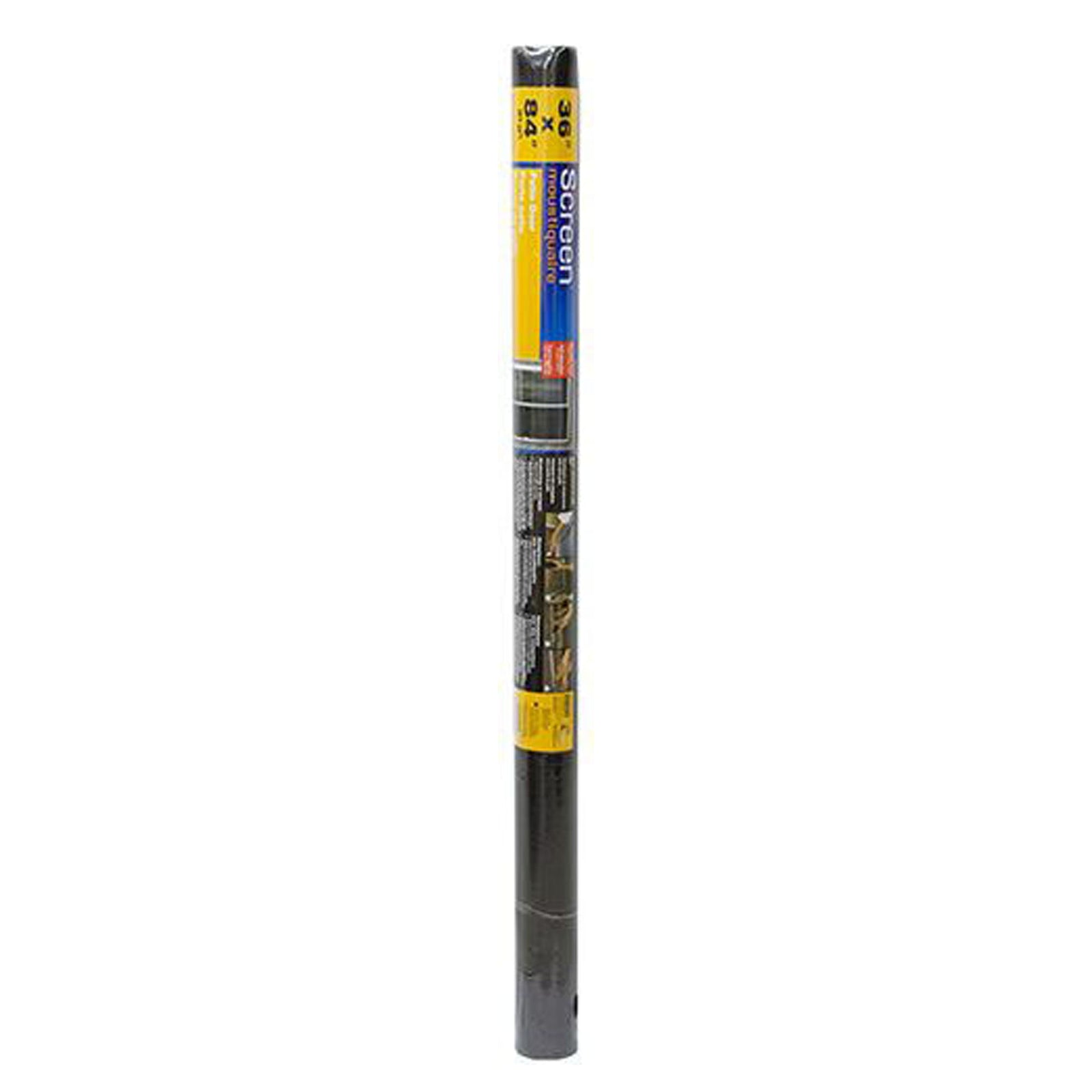Rouleau de moustiquaire, FDV, noir, 36'' x 84''