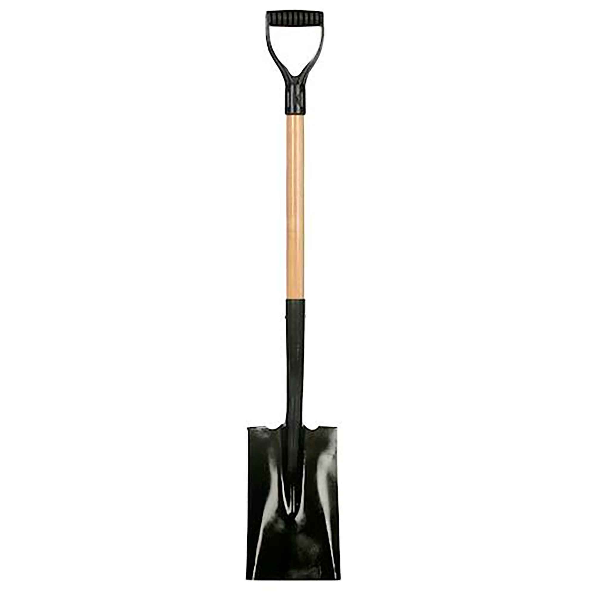 Pelle de jardin économique, dos creux, manche de 25''