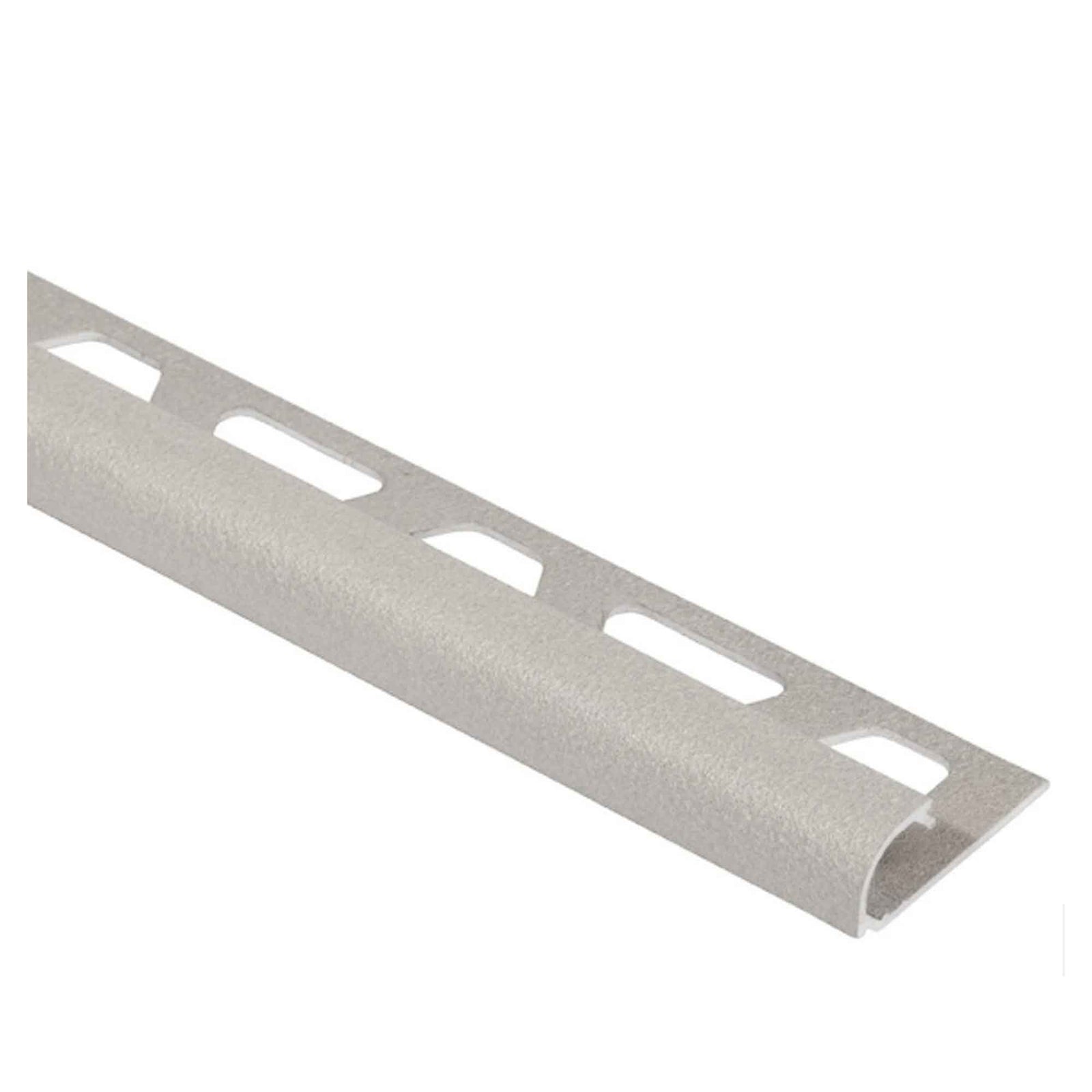 Profilé de finition rondec en aluminium grège 3/8'', 8'