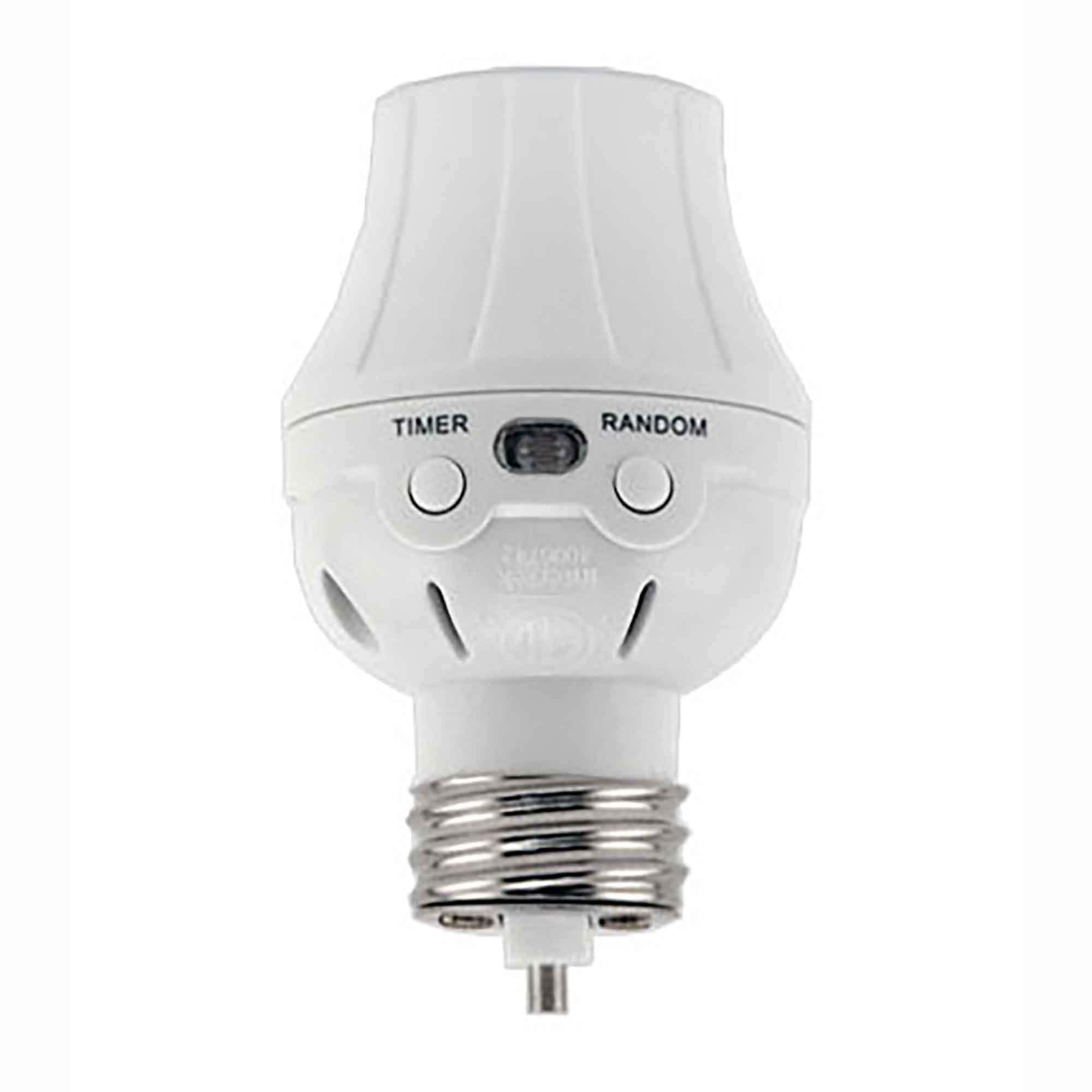 Commande de lumiére programmable blanc , 120 V