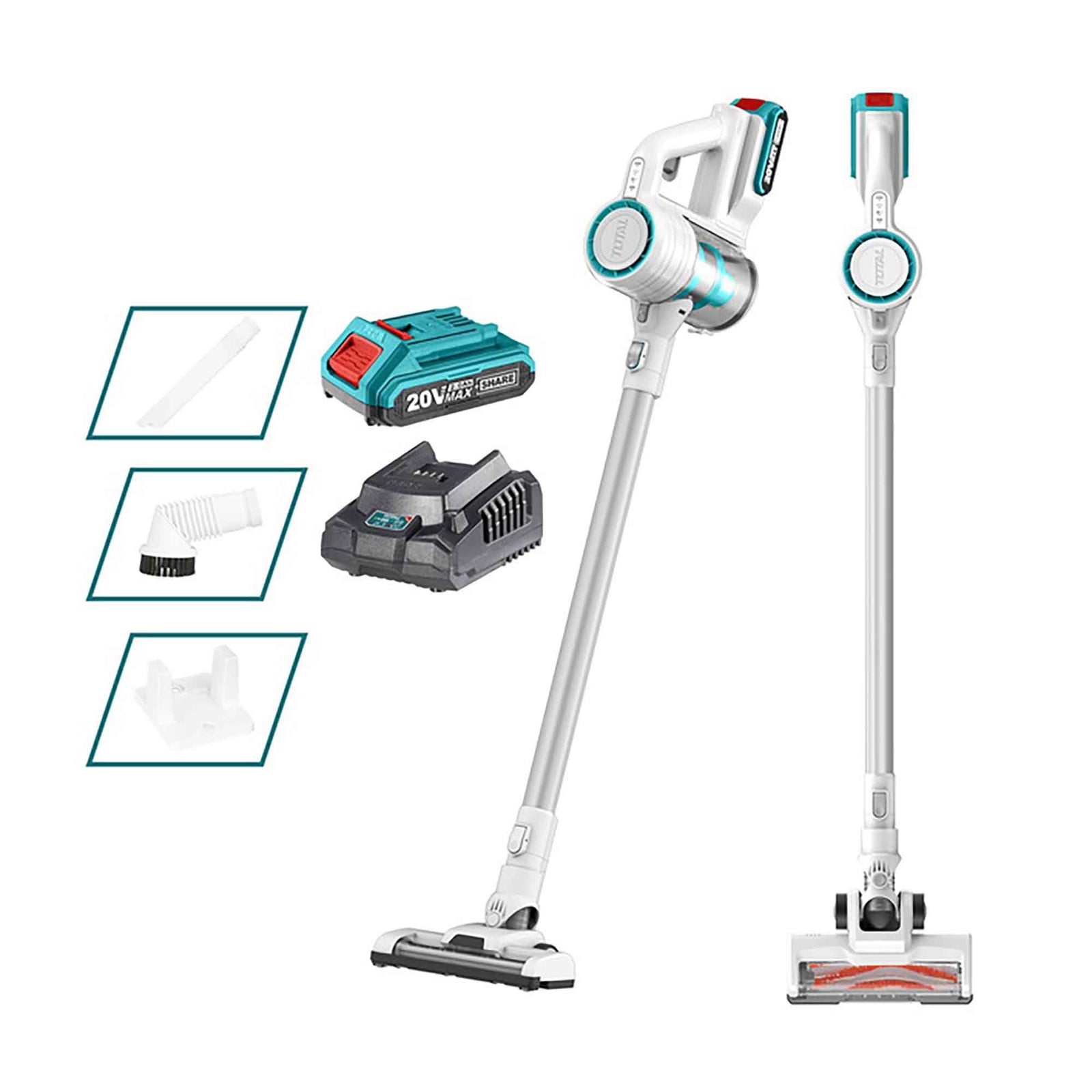 Aspirateur de maison, à batterie, sans balais, 20 Volts