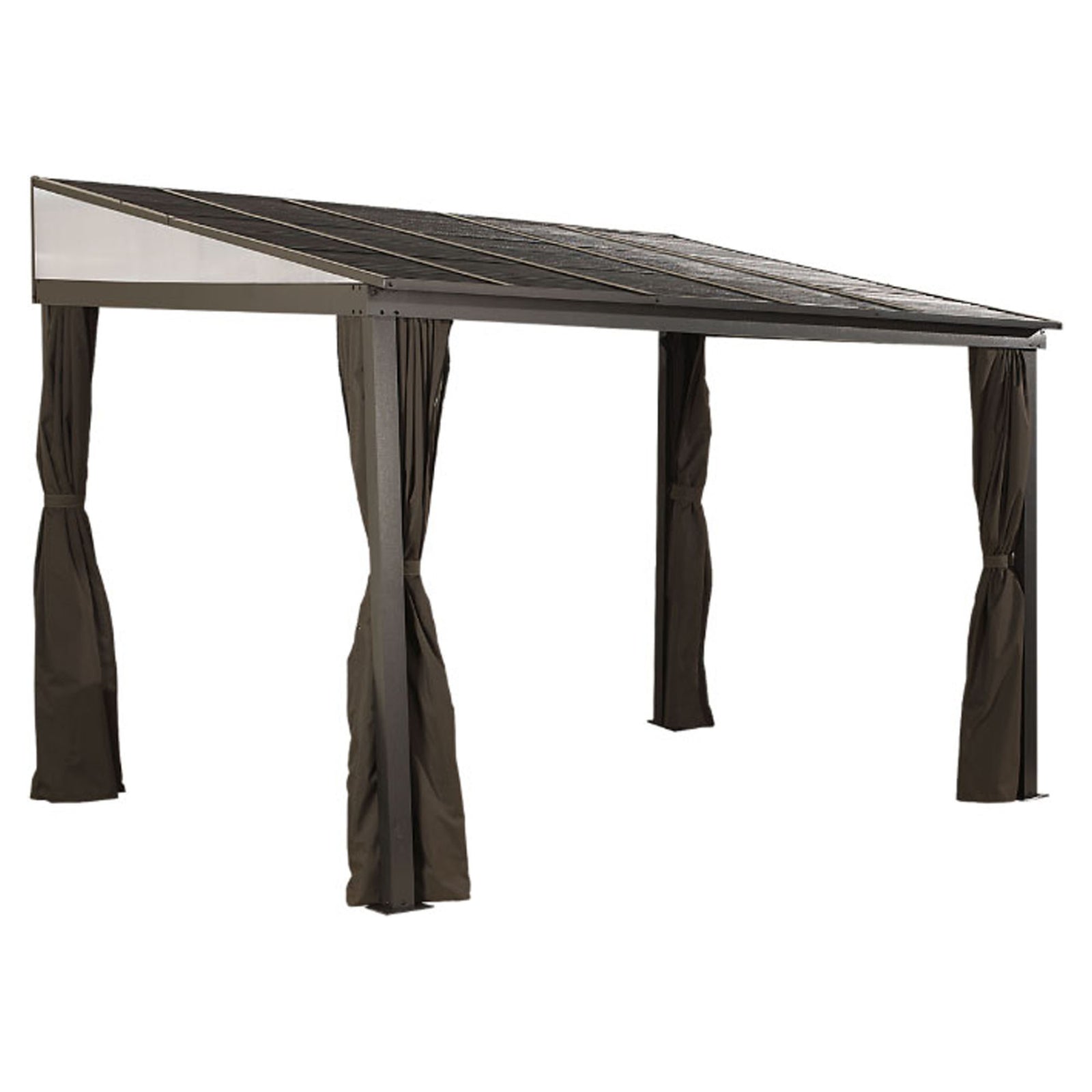 Gazebo, mural, Portland, galvium, noir, 10' x 10'