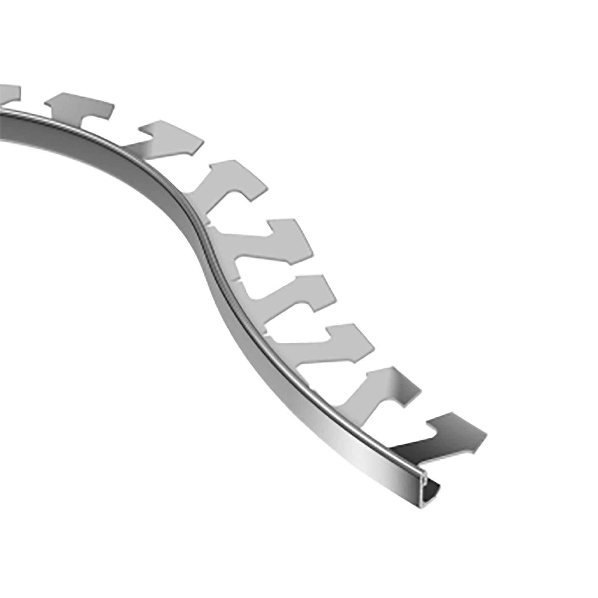 Moulure profilée de finition aluminium noir mat, 3/8''