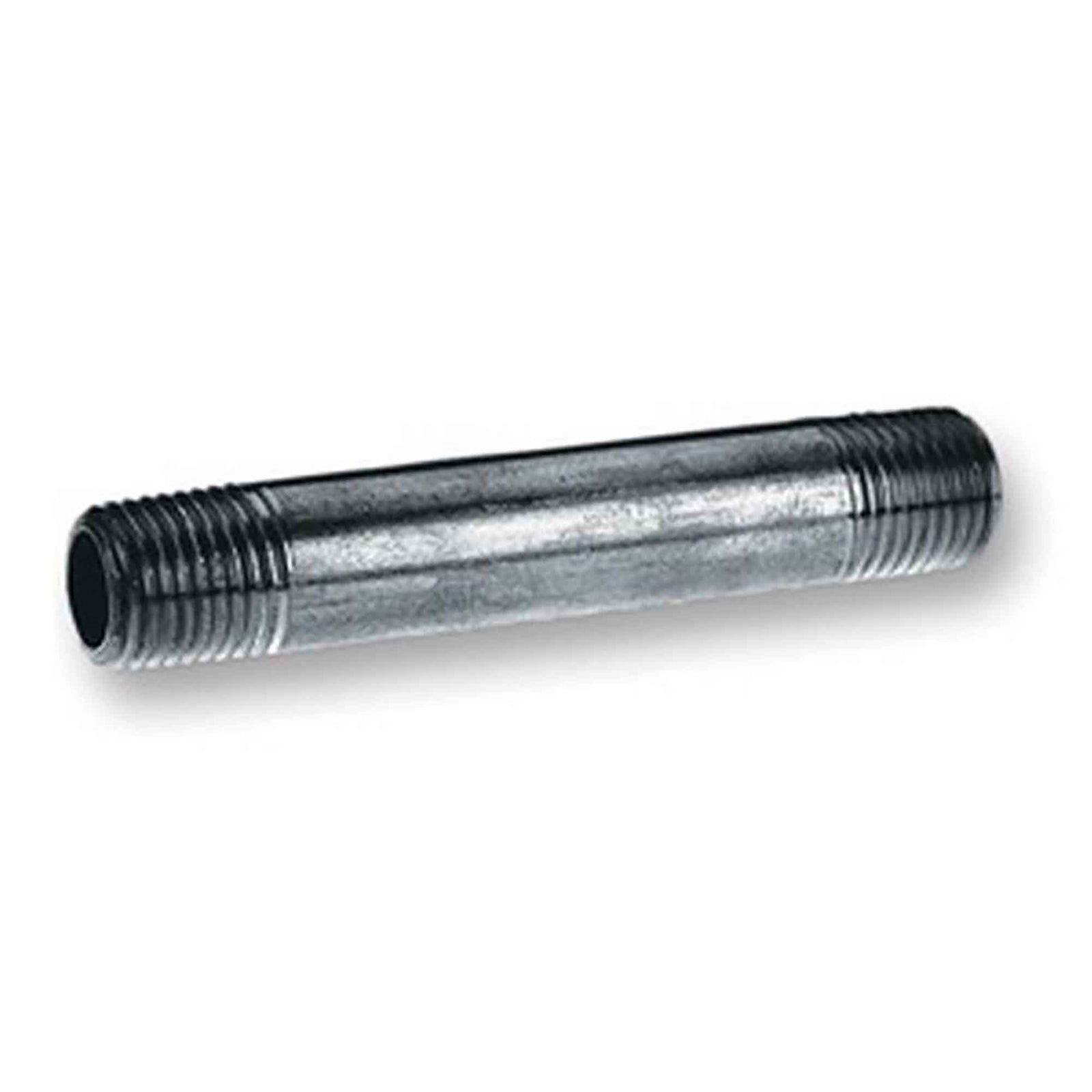 Mamelon en acier galvanisé, 1-1/4" x 4"