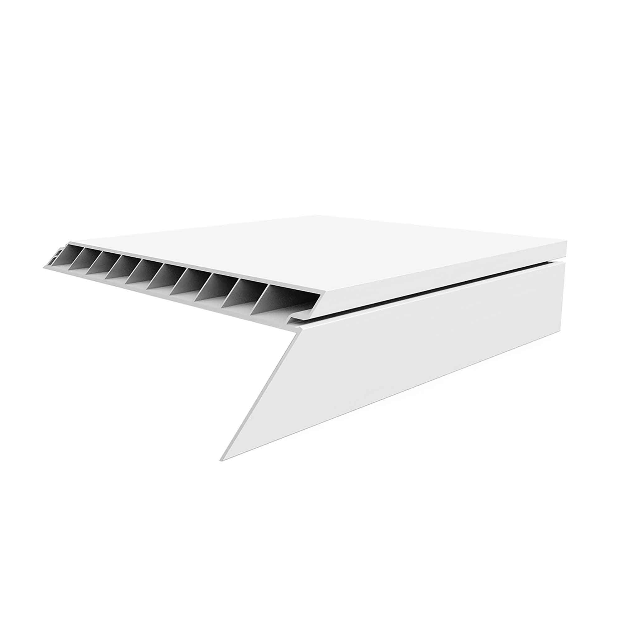 Extension de vinyle 7'' x 12', blanc