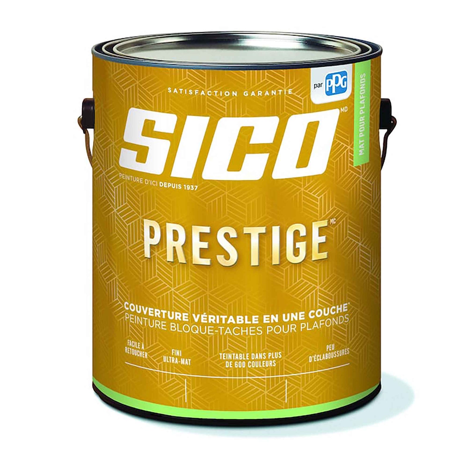 Peinture Prestige intérieure, coquille d'œuf, base 2, 3,78 litres
