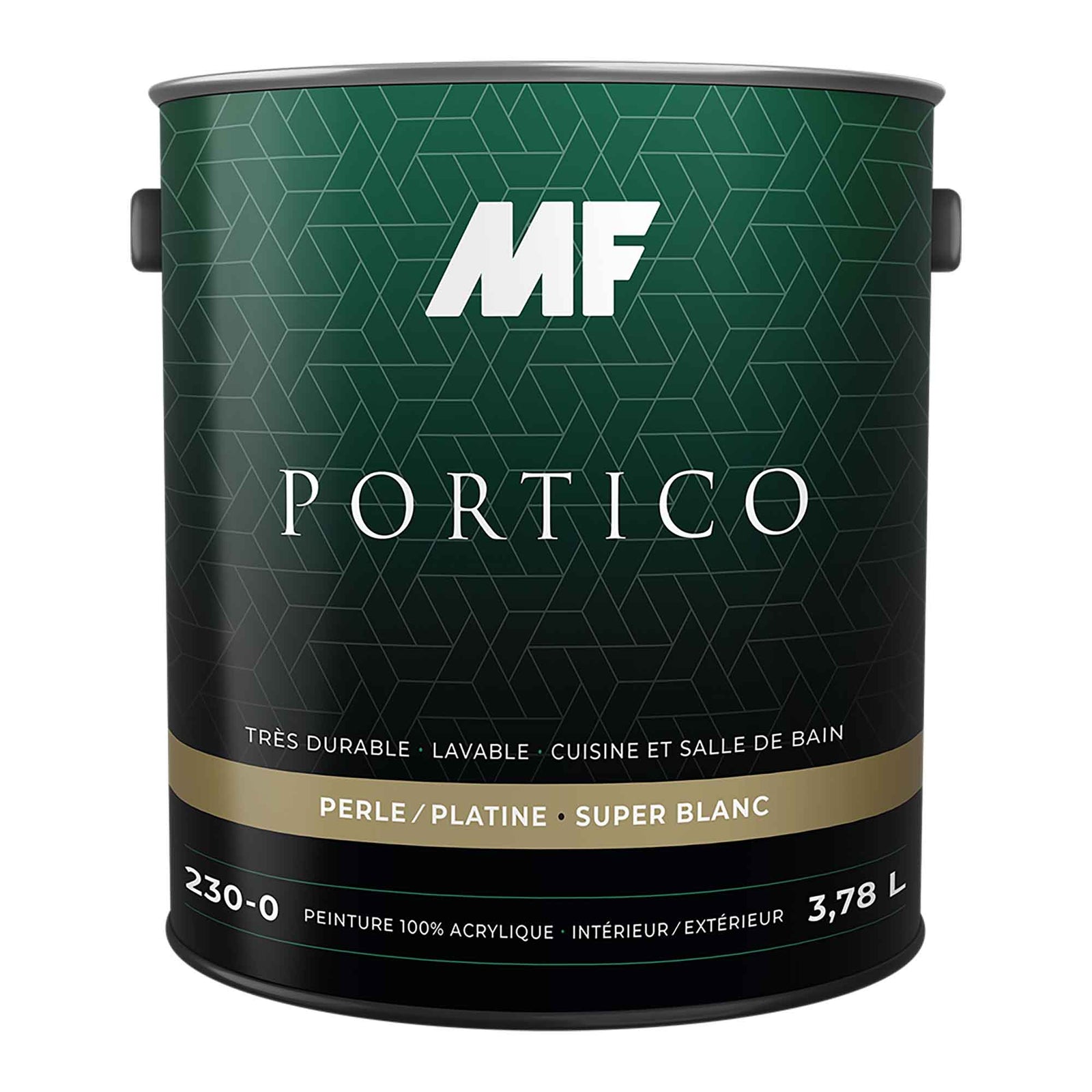 Peinture intérieur et extérieur Portico, satin, base A, 3,43 litres