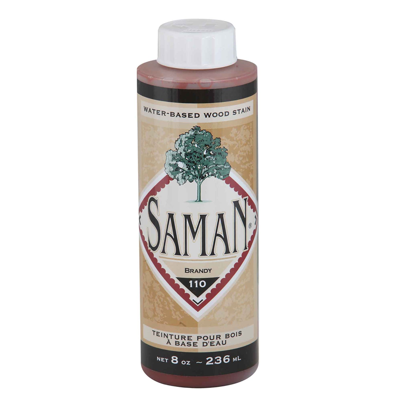 Teinture pour bois à base d'eau Brandy, 236 ml                   