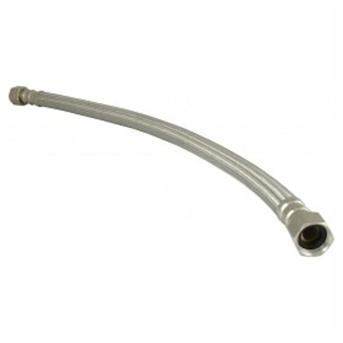 Tuyau d'alimentation, tressé, acier inoxydable, chauffe-eau, 3/4'' x 16''