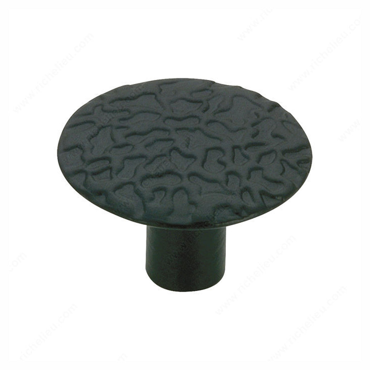 Bouton traditionnel, noir, 1-1/16''
