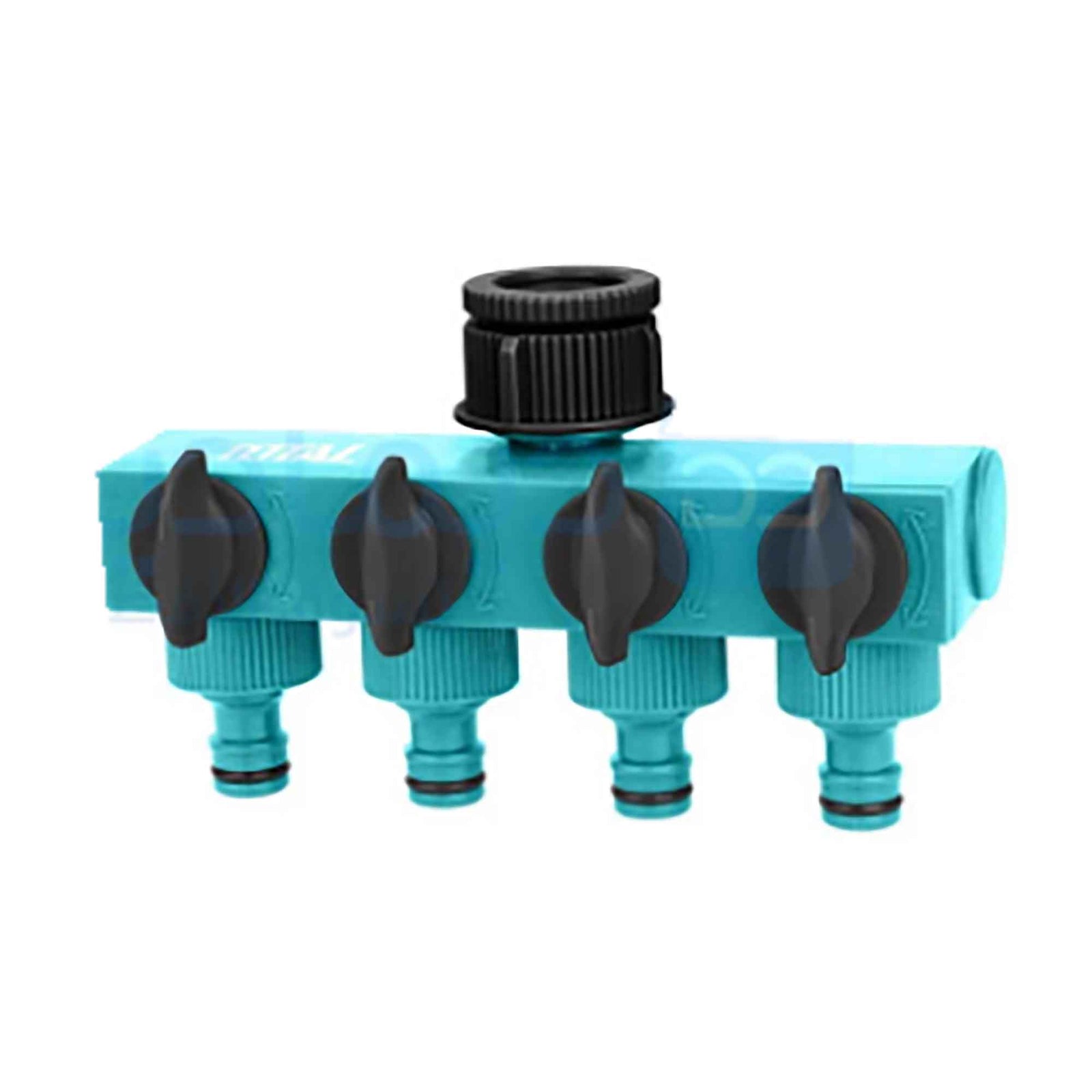 Connecteur de tuyau d'arrosage à 4 voies