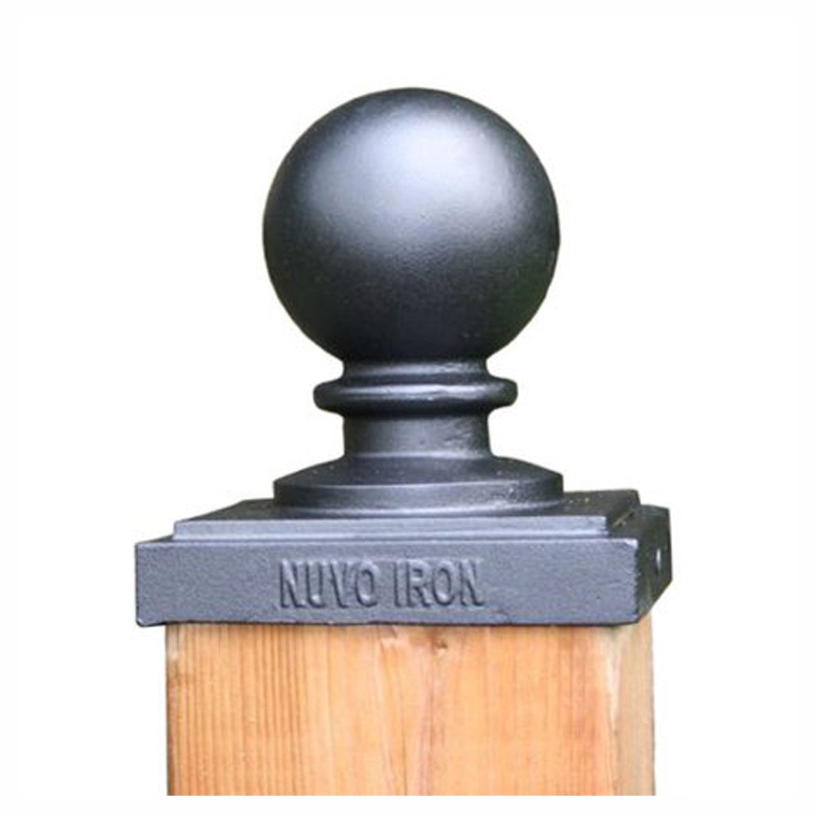 Capuchon en acier pour poteau de clôture 3,5'' x 3,5'', 