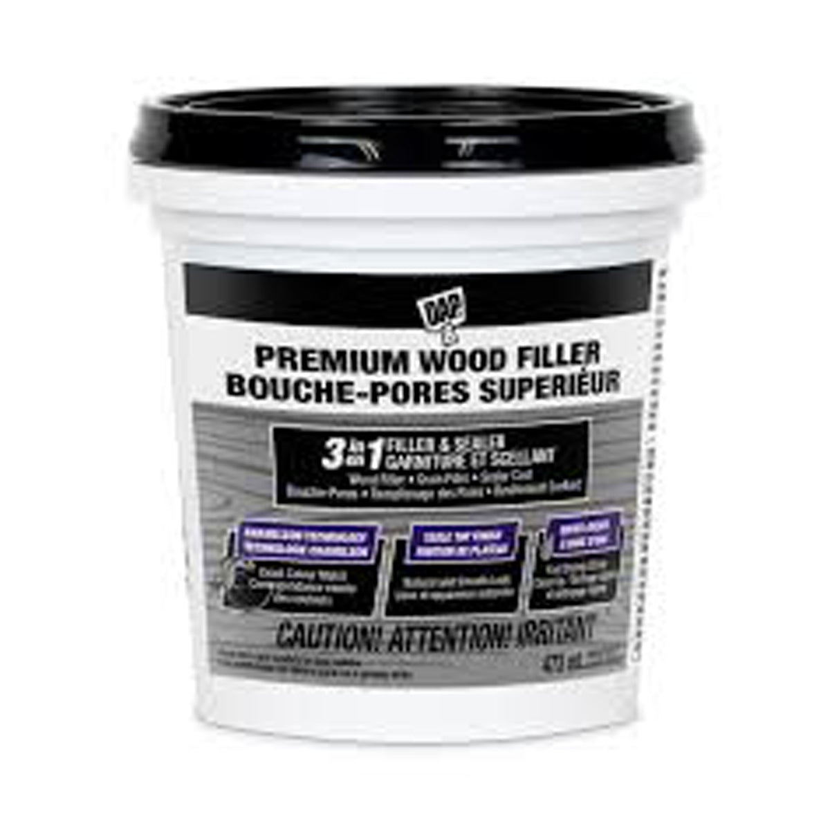 Mastique à bois Dap Premium, 473 ml