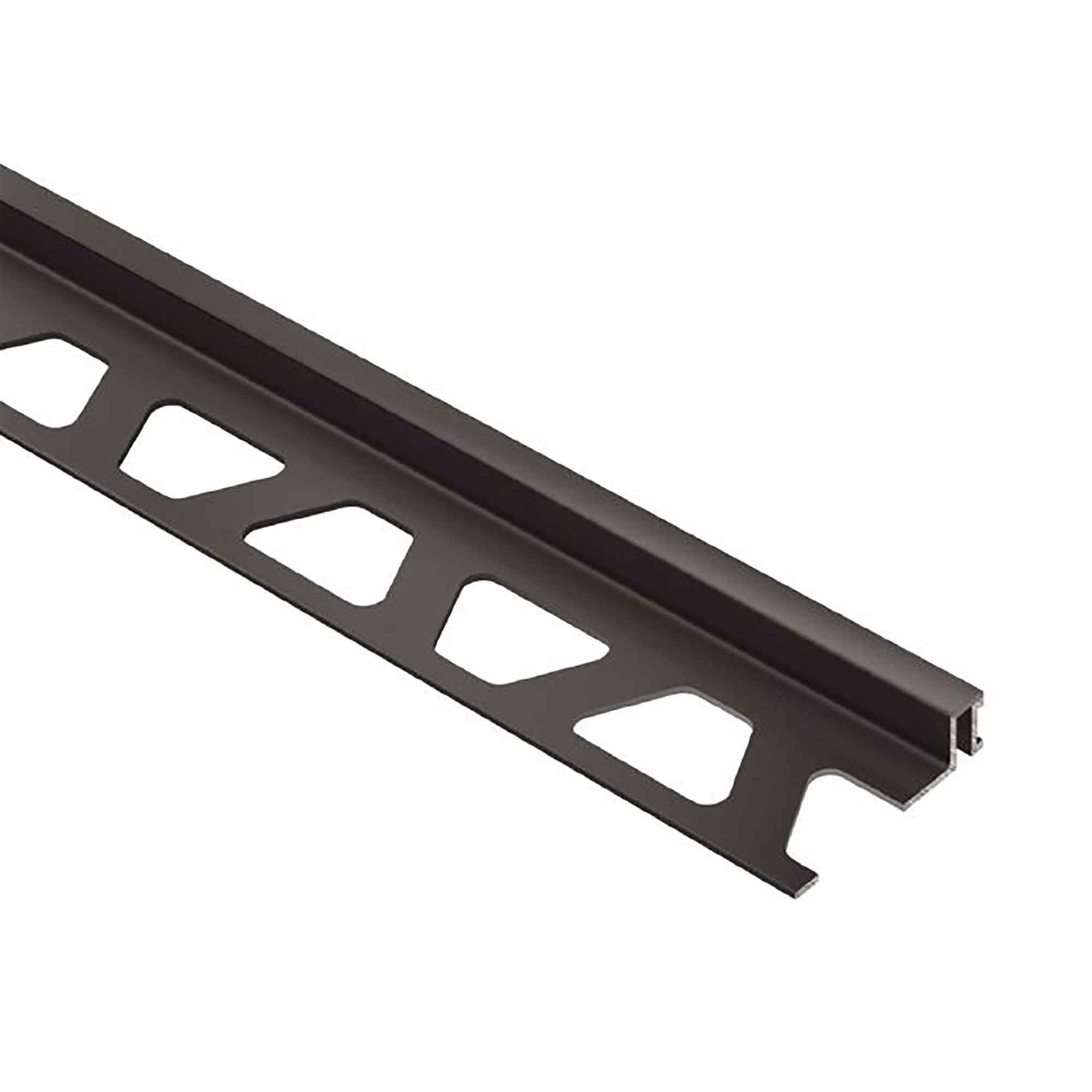 Moulure profilée de joint périphérique en PVC gris classique,  5/16''