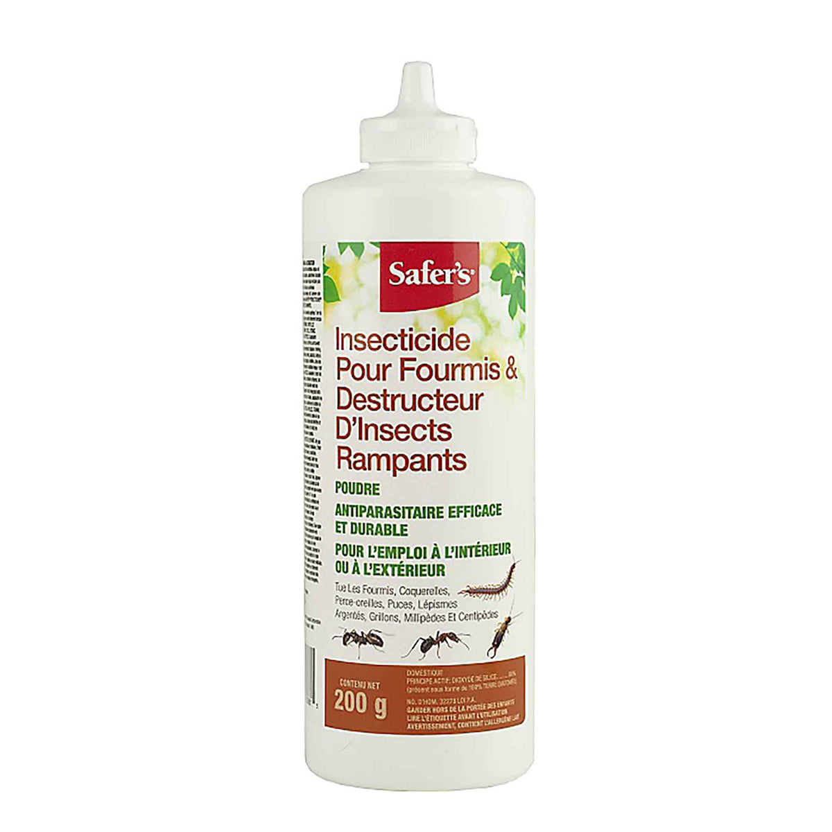 Insecticide pour fourmis et destructeurs d'insectes rampants, 200 g