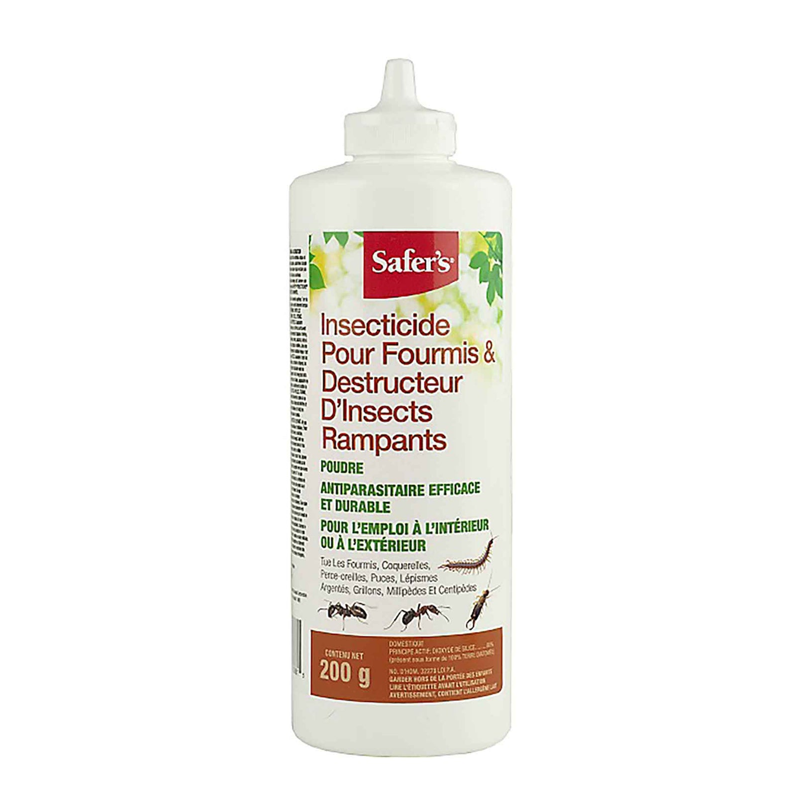 Insecticide pour fourmis et destructeurs d'insectes rampants, 200 g
