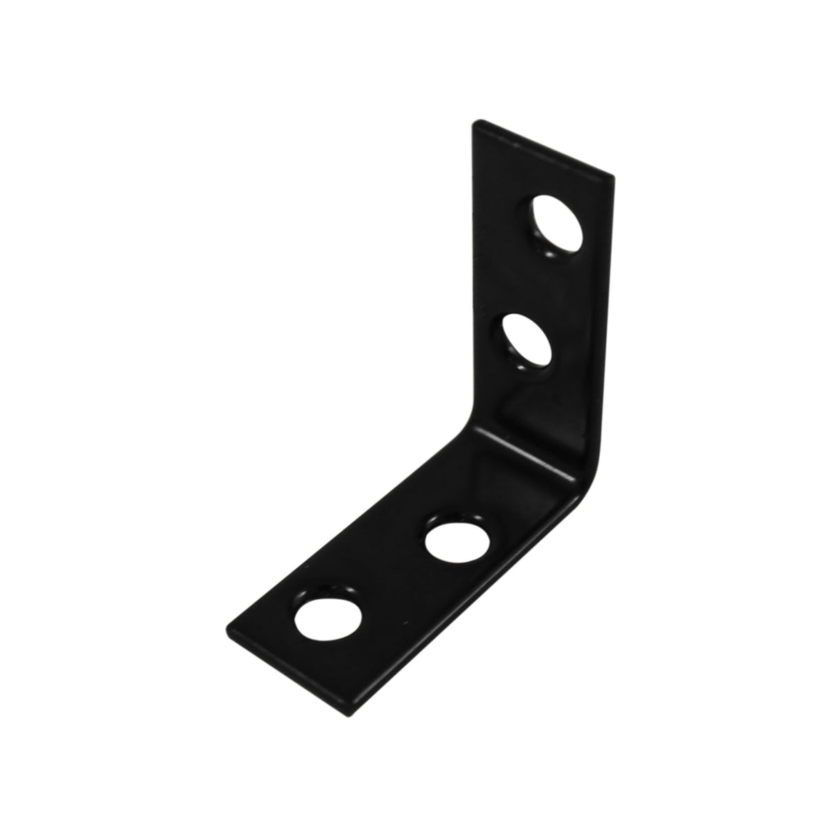 Équerre noire à position multiple, 2-1/16&#39;&#39; x 2-1/16&#39;&#39; x 5/8&#39;&#39;