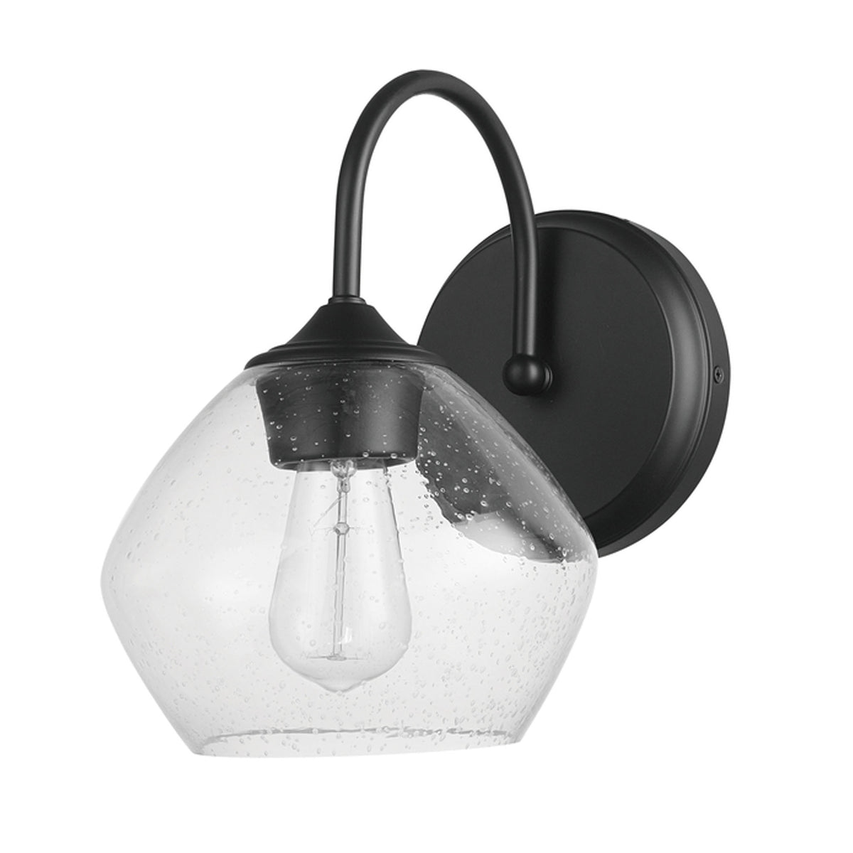 Luminaire mural extérieur Jackson noir mat