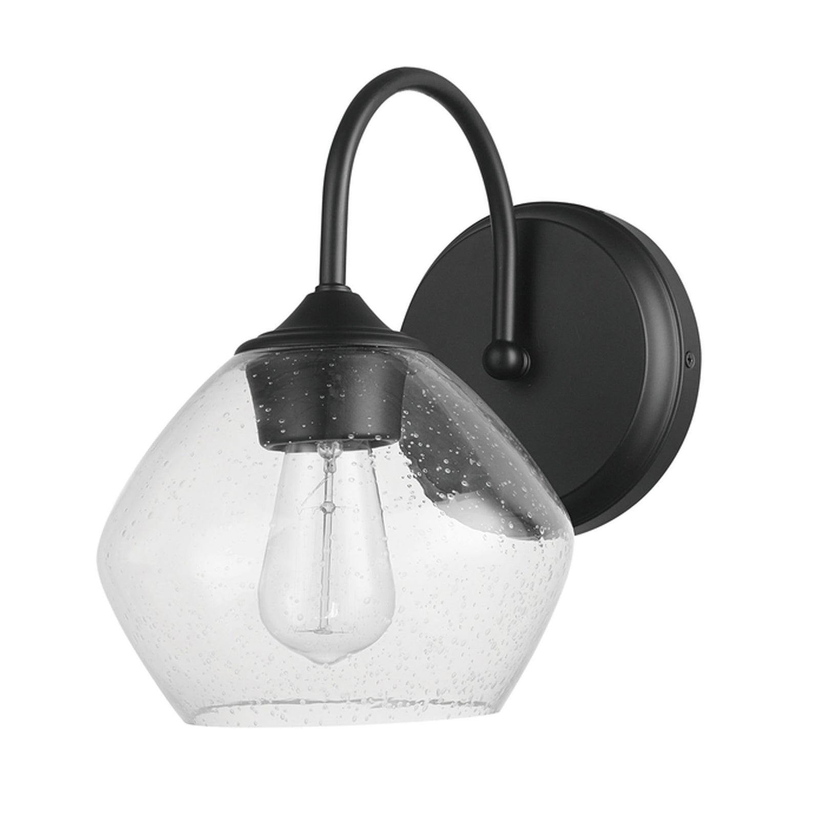 Luminaire mural extérieur Jackson noir mat