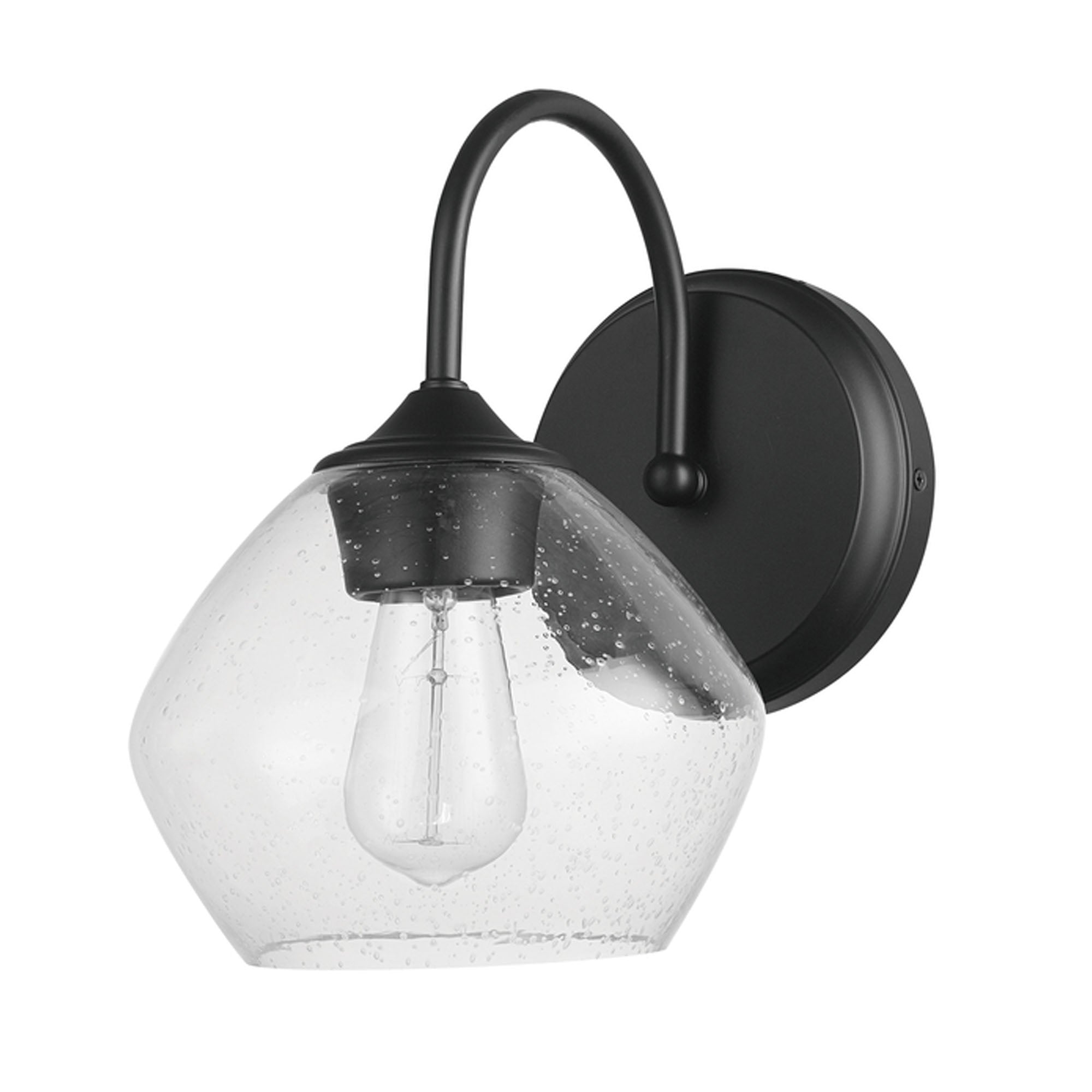 Luminaire mural extérieur Jackson noir mat