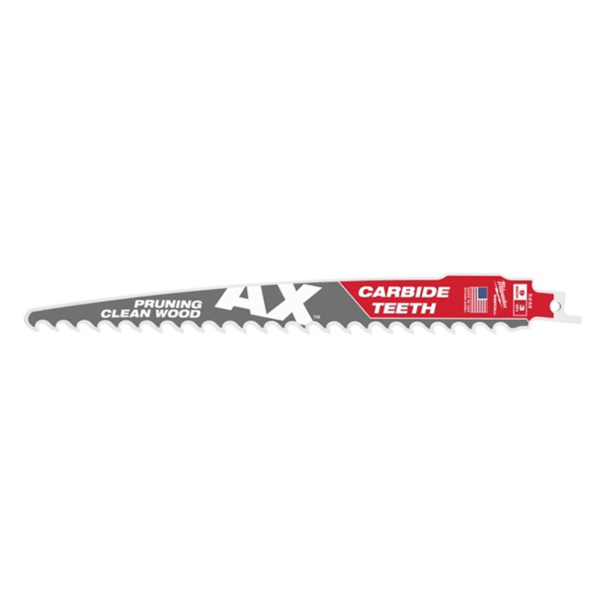 Lame de scie alternative The AX pour élagage du bois, 9'' X 3 TPI