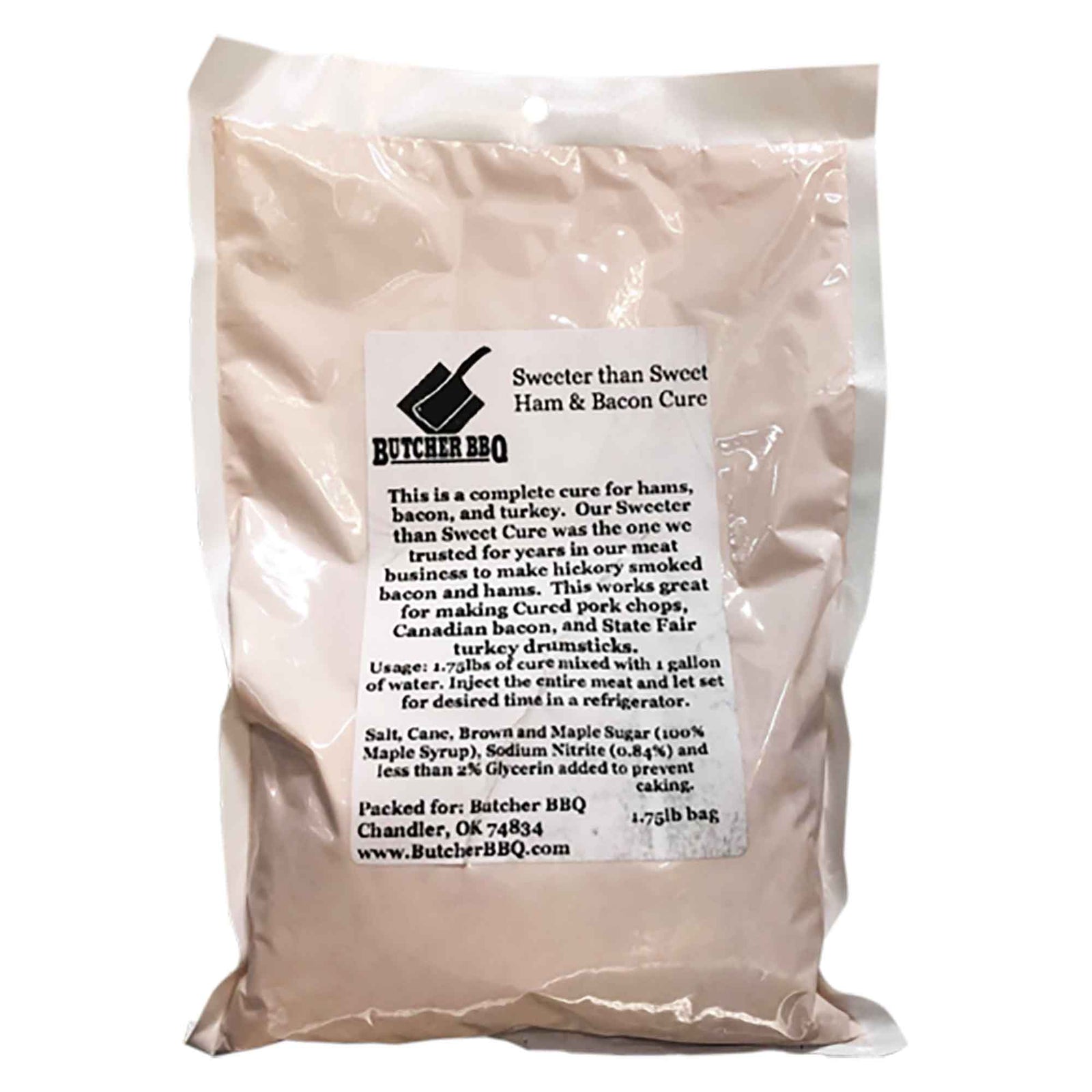 Cure au bacon sucré