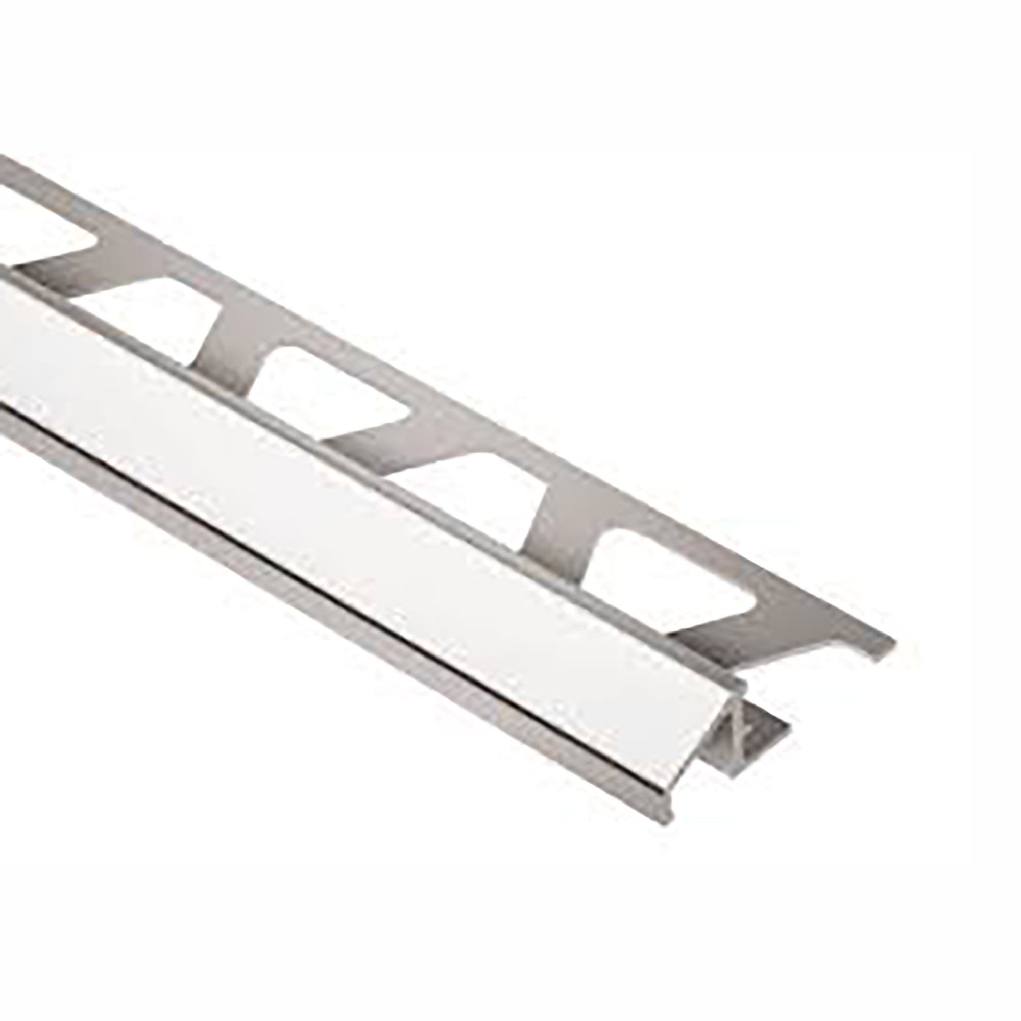 Moulure profilée réductrice VINPRO-U en aluminium chromé poli, 5/16''