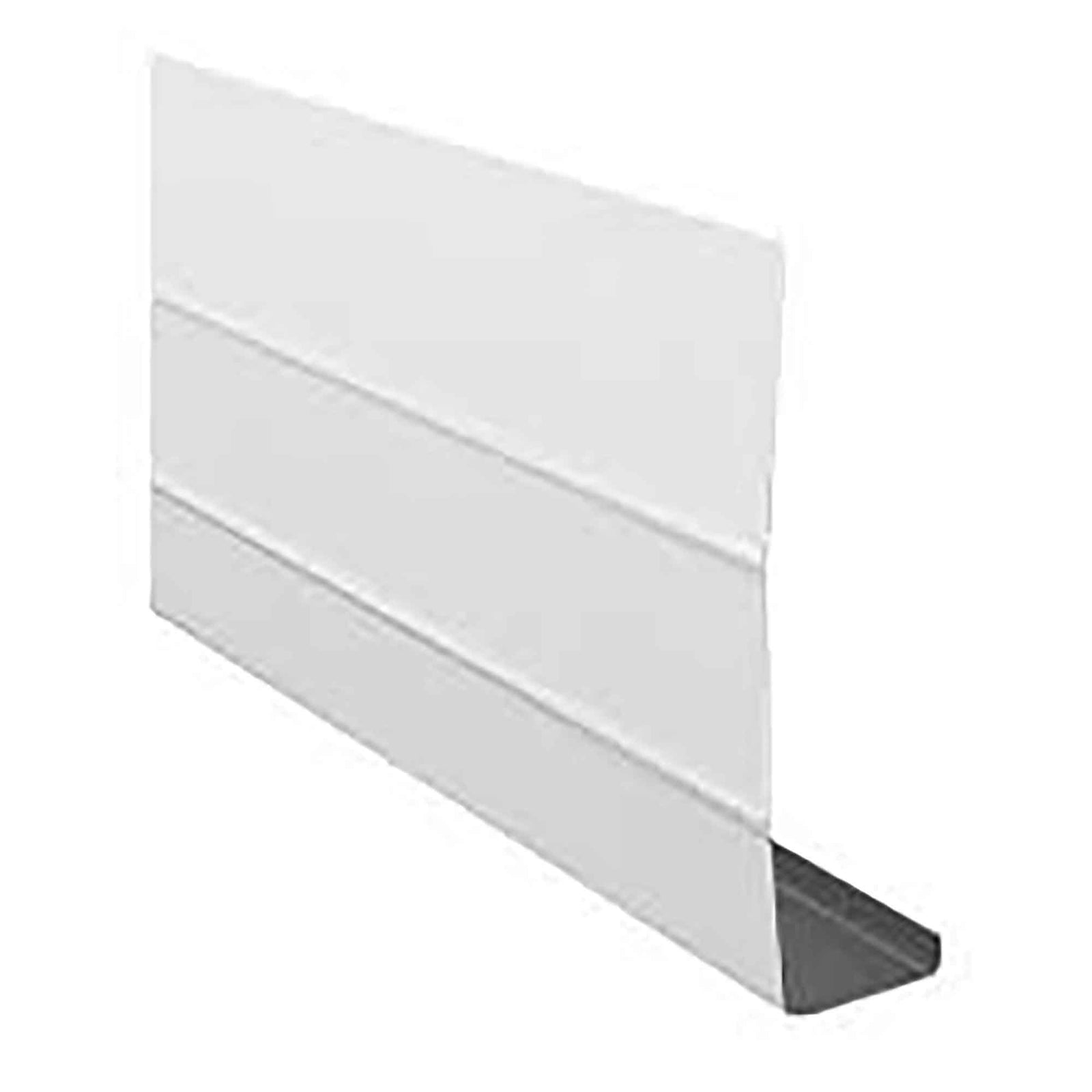 Fascia en aluminium 4'' avec lèvre, blanc